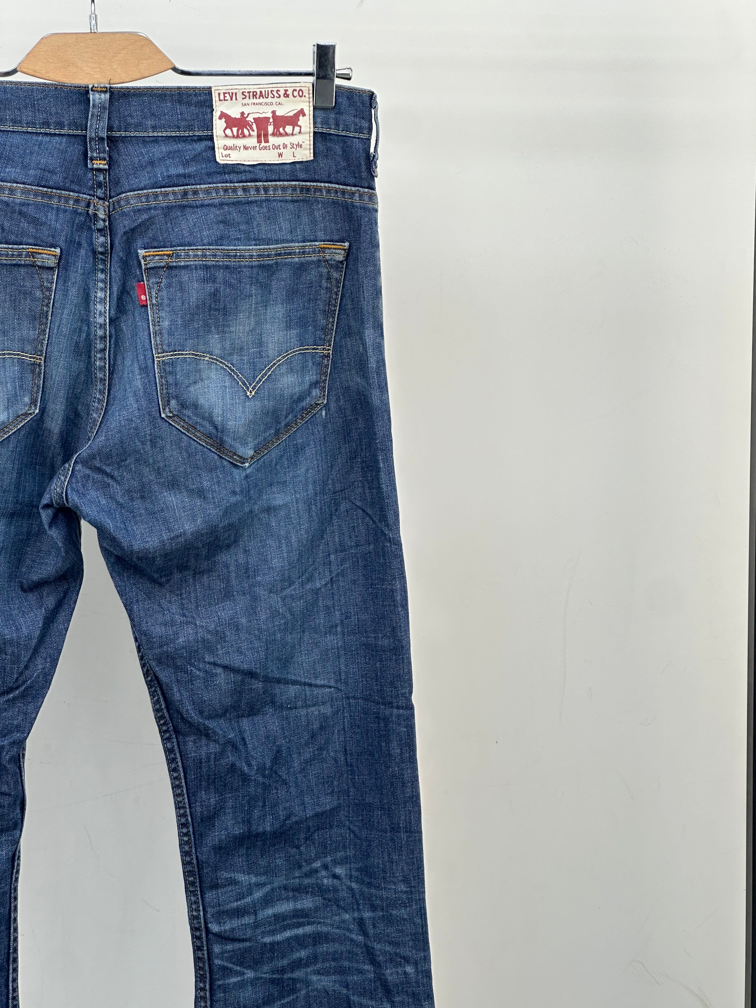 LEVI'S 504 SLIM FIT: 48 ITA = W34 L34