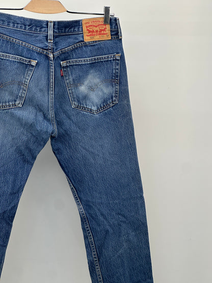 LEVI'S 505 STRAIGHT TAGLIA: 47 ITA = W33 L32