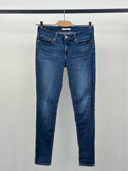 LEVI'S 711 SKINNY: 42 ITA = W28 L32