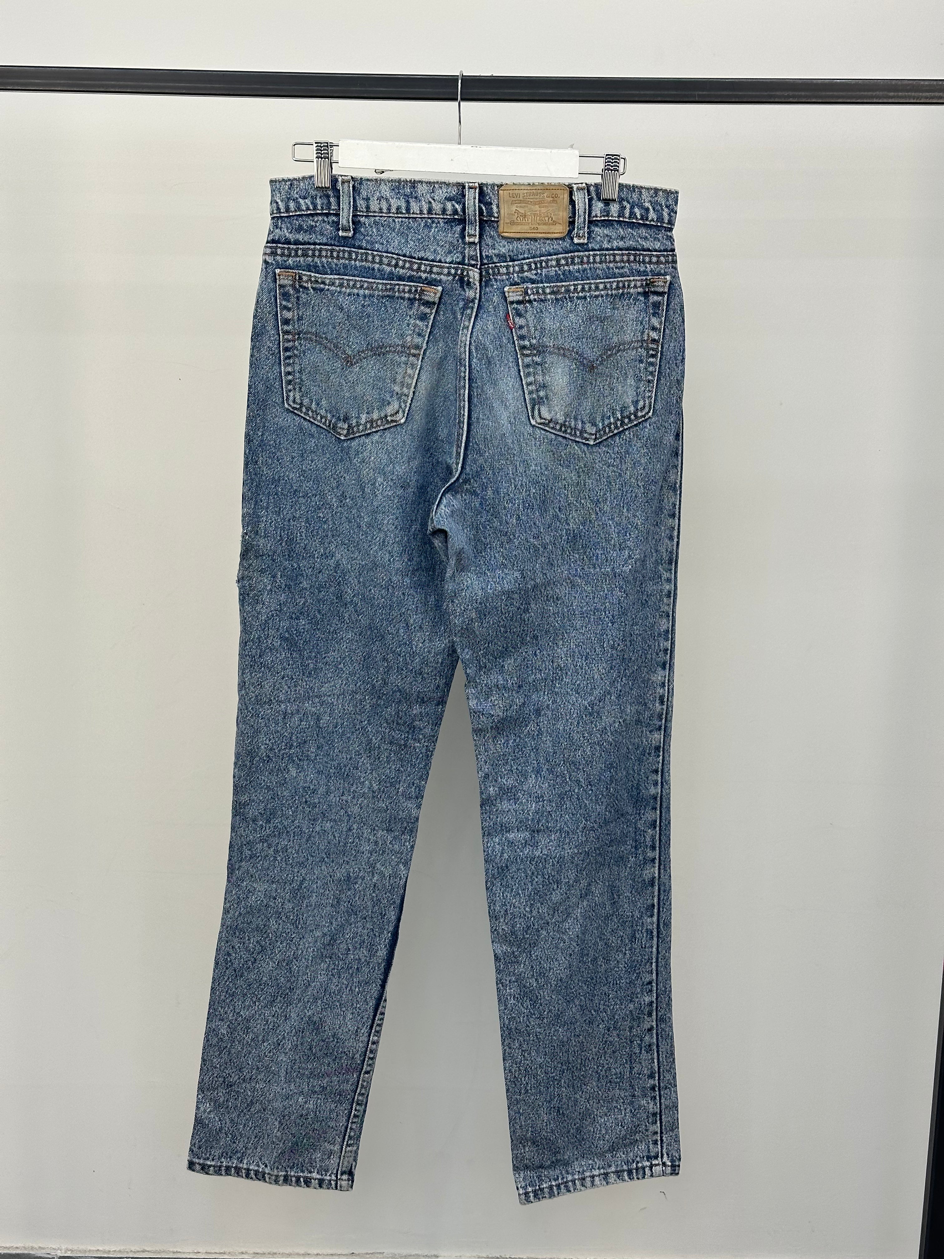 LEVI'S 540 CARROT FIT TAGLIA: 48 ITA = W34 L34