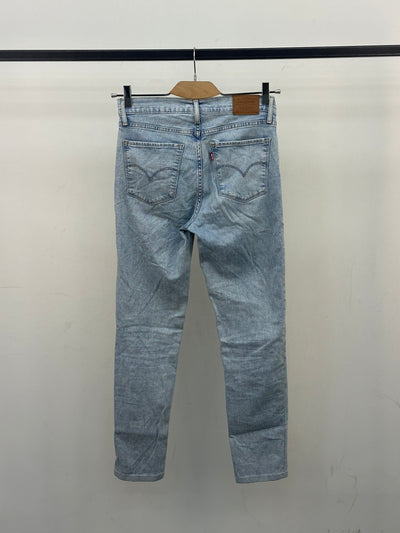 LEVI'S 724 HIGH RISE STRAIGHT : 41 ITA = W27 L32