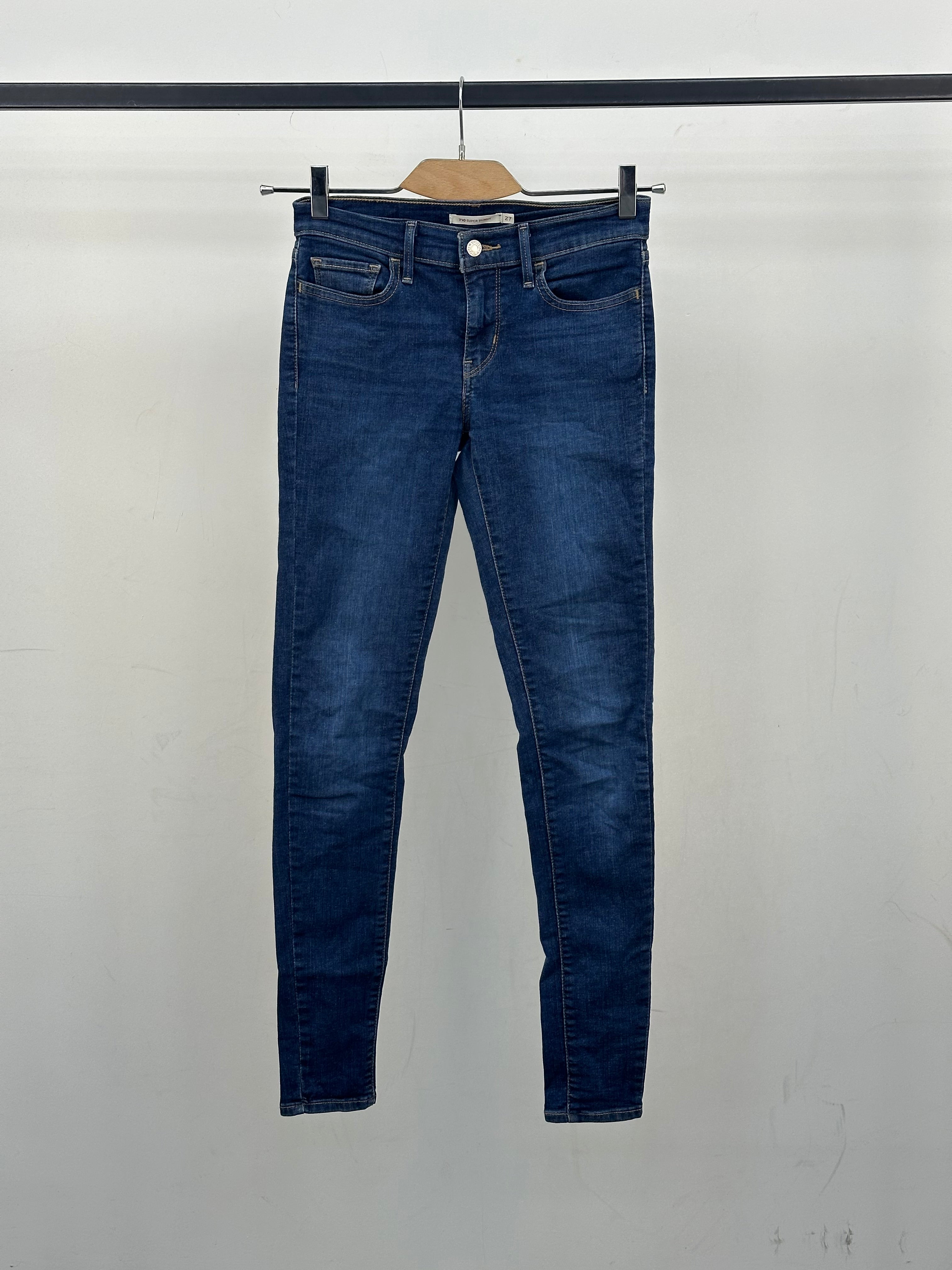 LEVI'S 710 SUPER SKINNY : 41 ITA = W27 L32