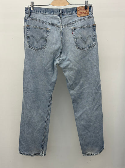 LEVI'S 505 STRAIGHT FIT TAGLIA: 50 ITA = W36 L32