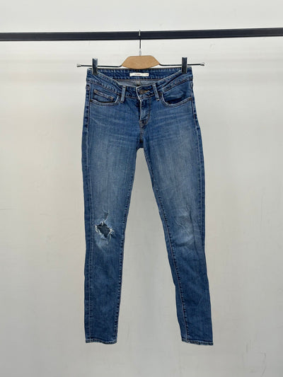 LEVI'S 711 SKINNY : 39 ITA = W25 L30