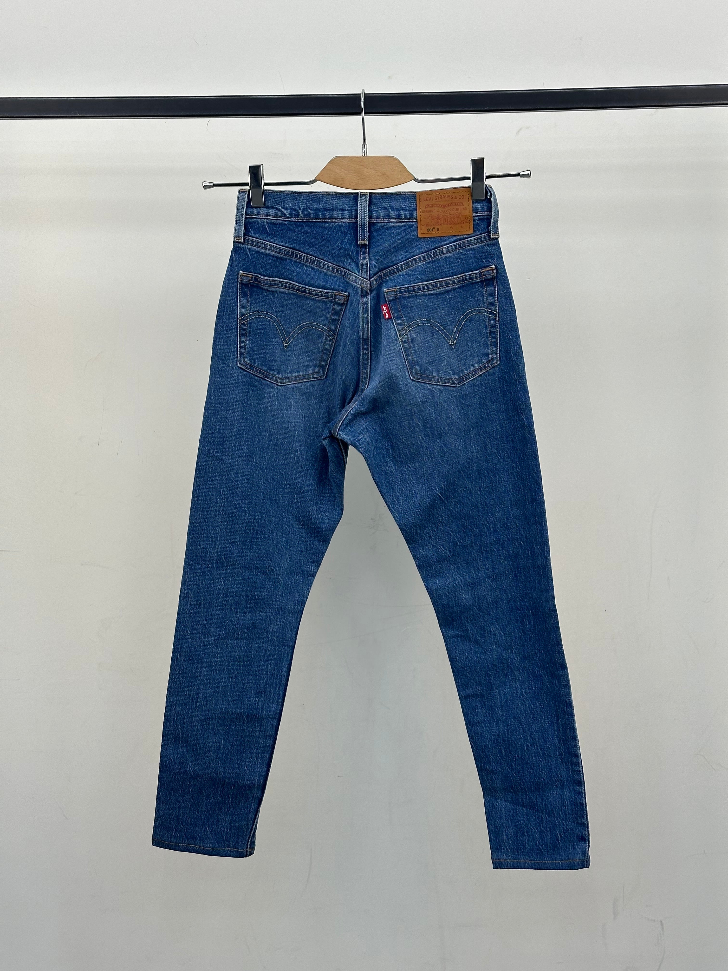 LEVI'S 501'S TAGLIA: 37 ITA = W23 L28