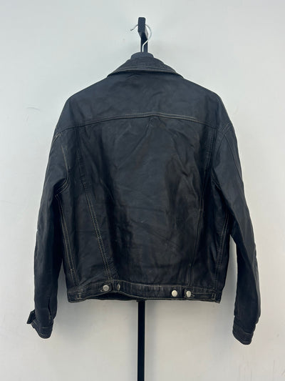 GIACCA CROPPED VERA PELLE TAGLIA: L