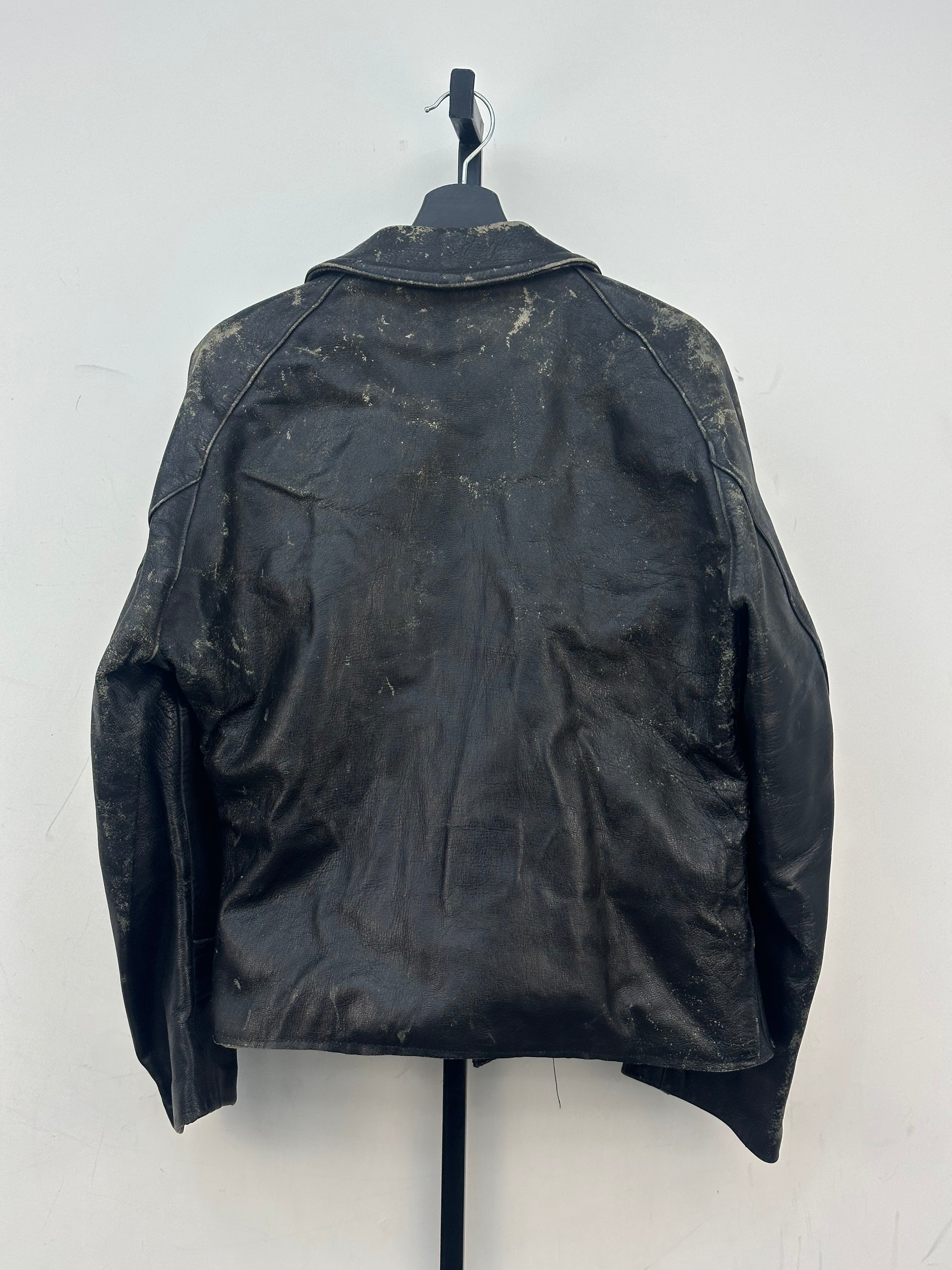 GIACCA CROPPED VERA PELLE TAGLIA: L