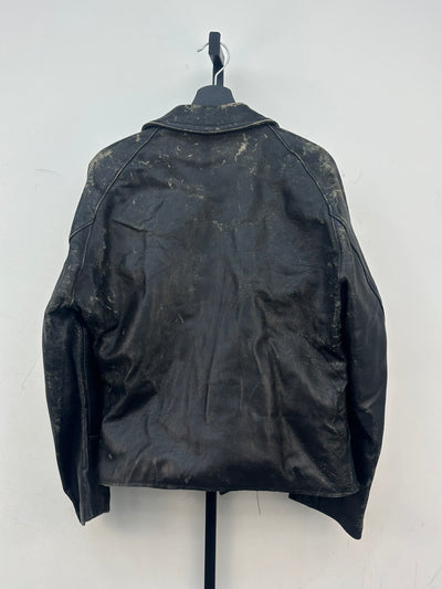 GIACCA CROPPED VERA PELLE TAGLIA: L
