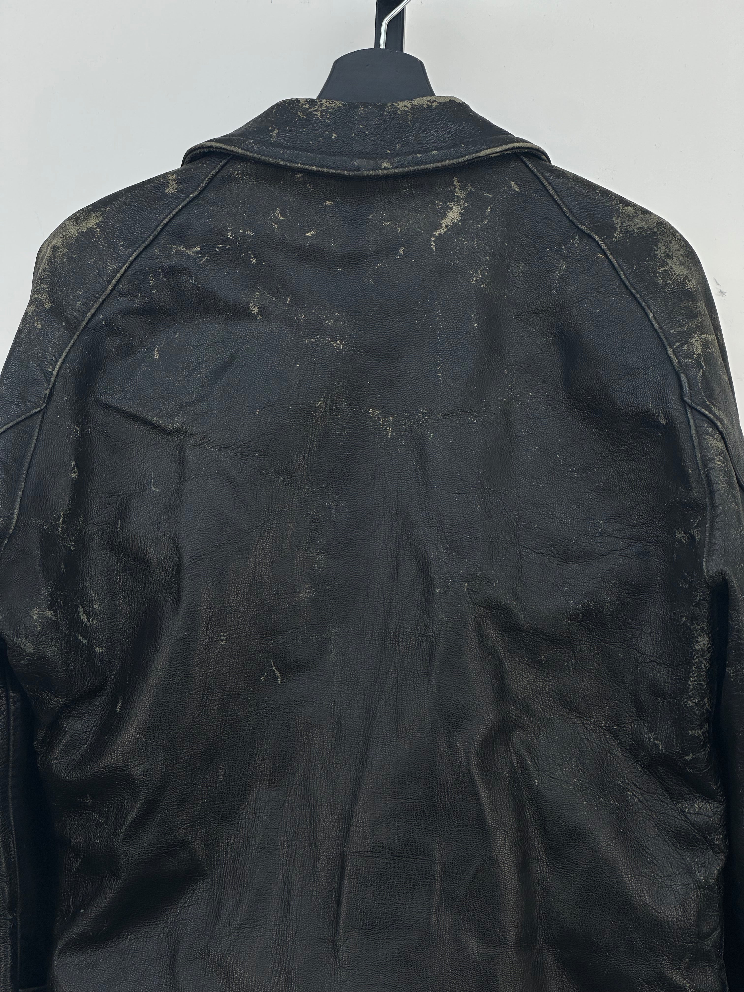 GIACCA CROPPED VERA PELLE TAGLIA: L