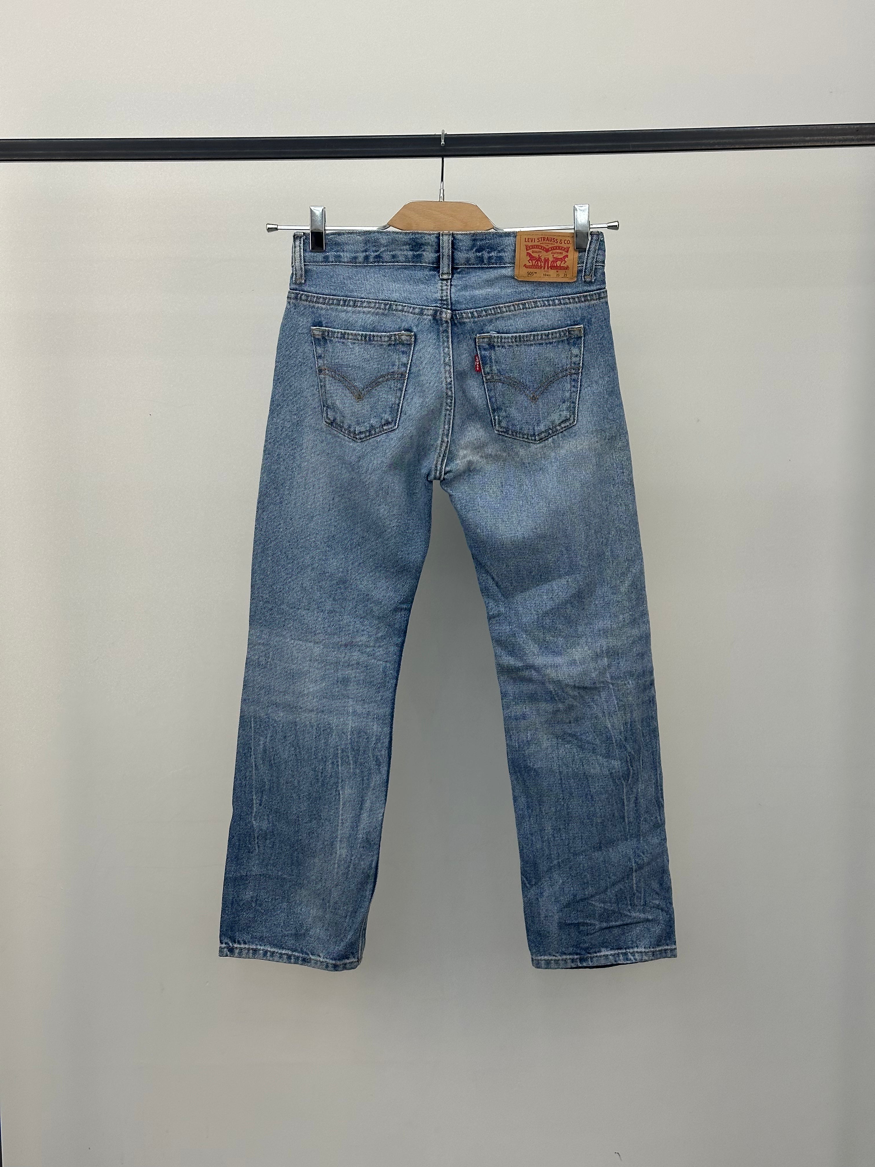 LEVI'S 505 REGULAR TAGLIA: 39 ITA = W25 L25