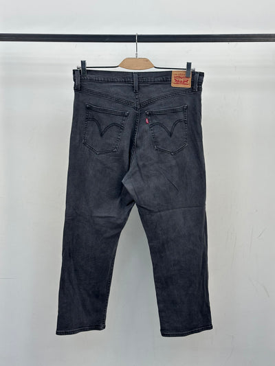 LEVI'S RIBCAGE STRAIGHT ANKLE FIT TAGLIA: 47 ITA = W33 L27