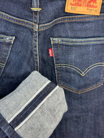 LEVI'S 511 SELVE JAPAN VERSION W29 L32