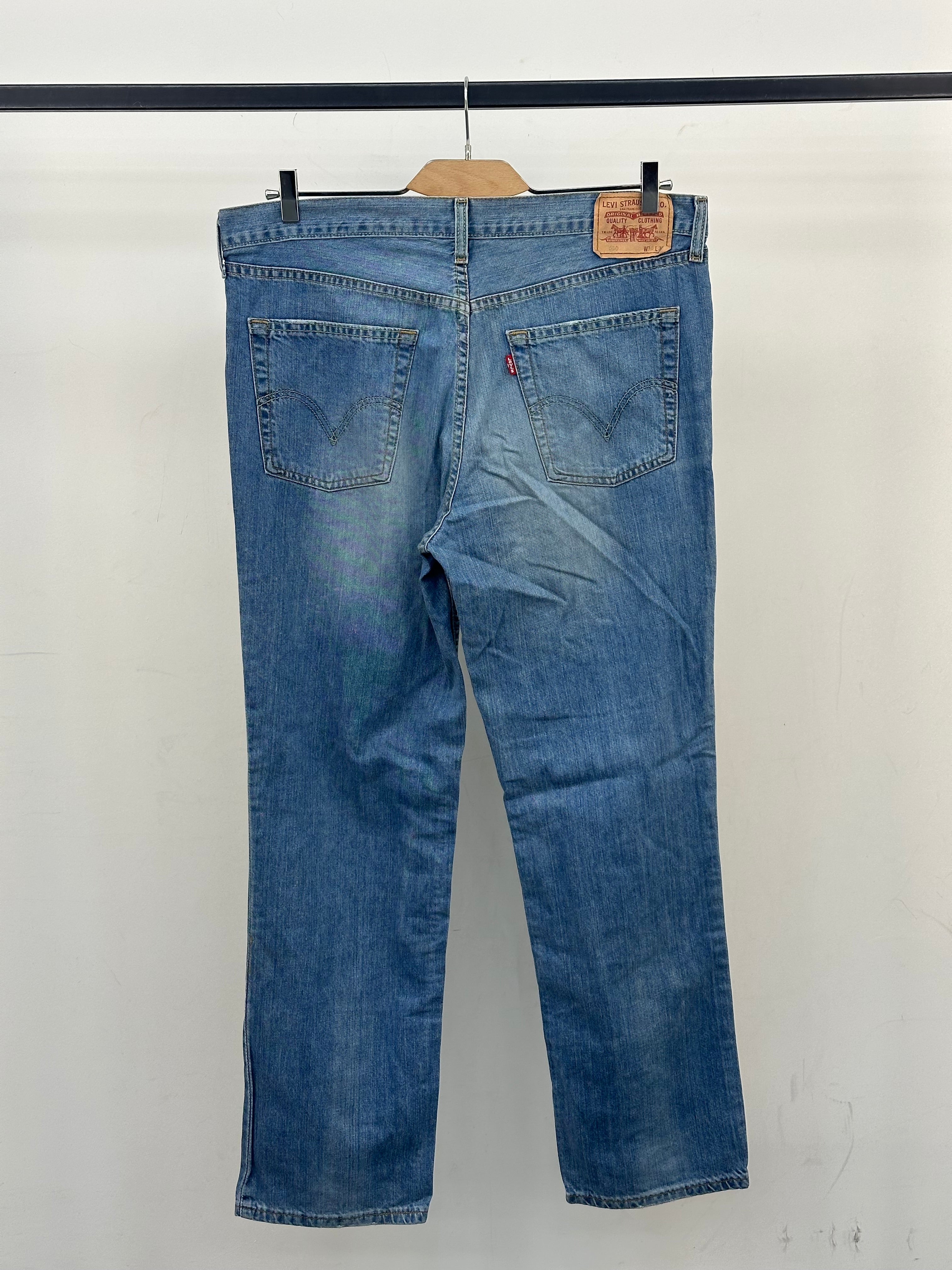 LEVI'S 630 STANDARD FIT TAGLIA: 52 ITA = W38 L32