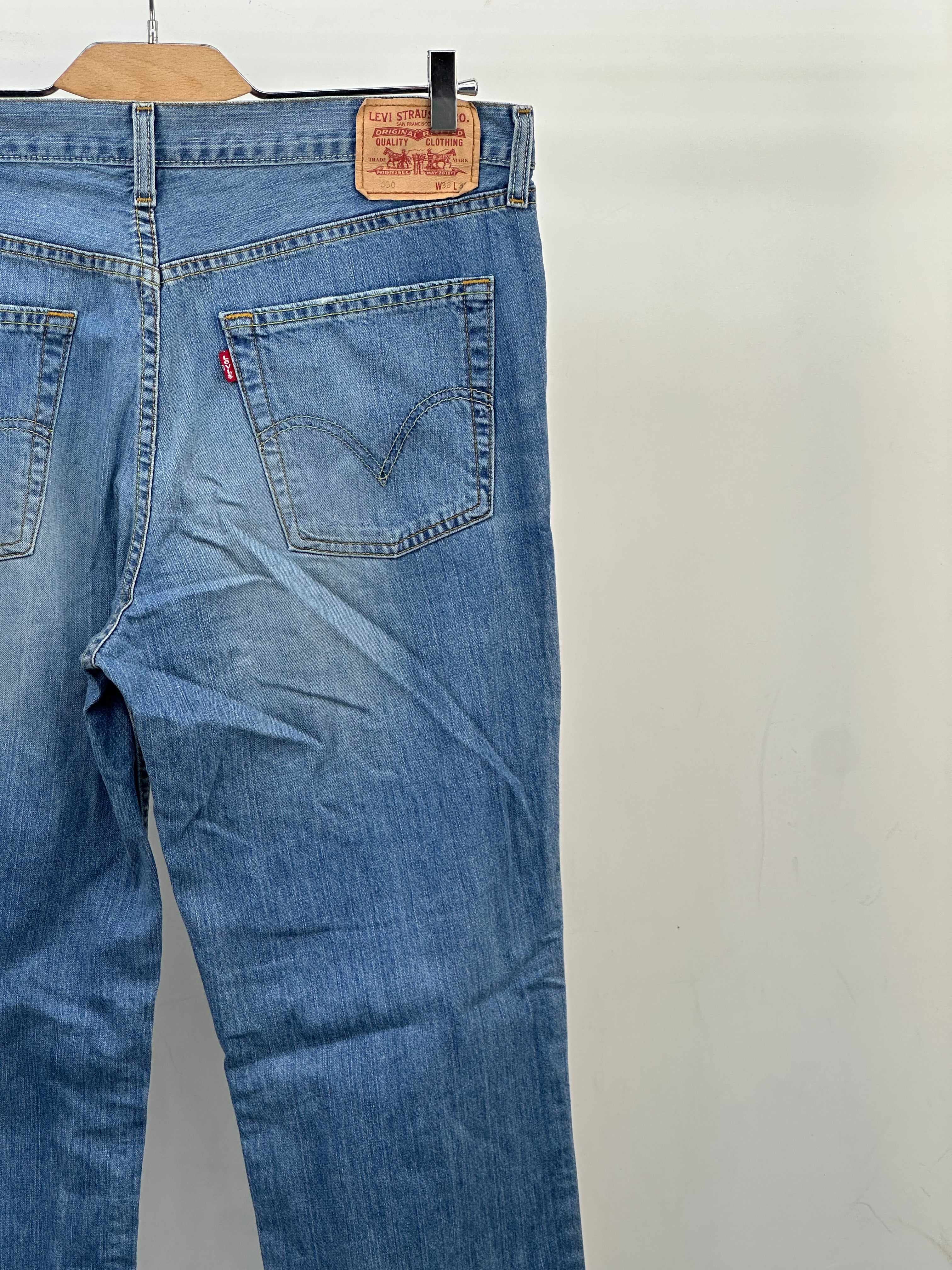 LEVI'S 630 STANDARD FIT TAGLIA: 52 ITA = W38 L32