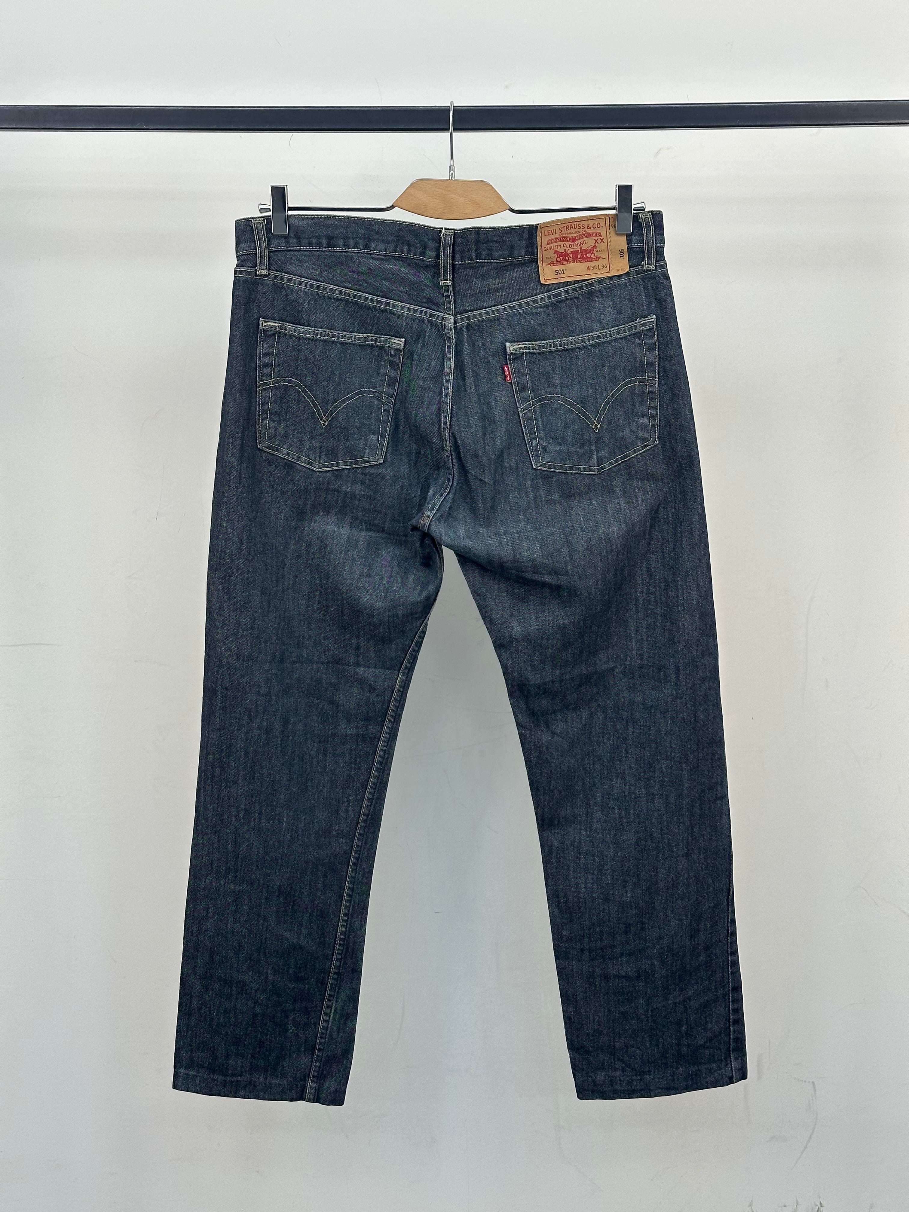 LEVI'S 501 REGULAR FIT TAGLIA: 52 ITA = W38 L36