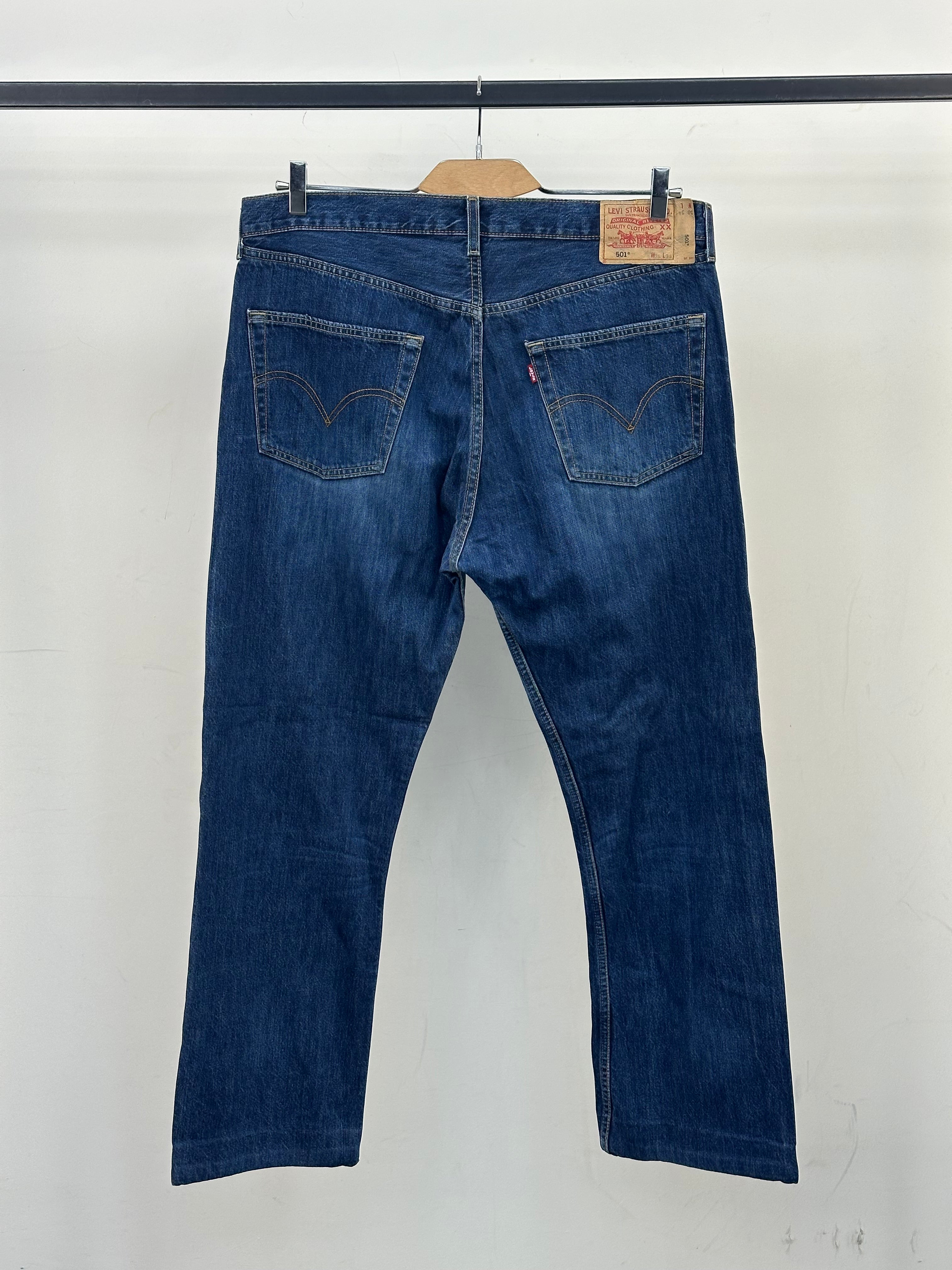 LEVI'S 501 REGULAR FIT TAGLIA: 52 ITA = W38 L34