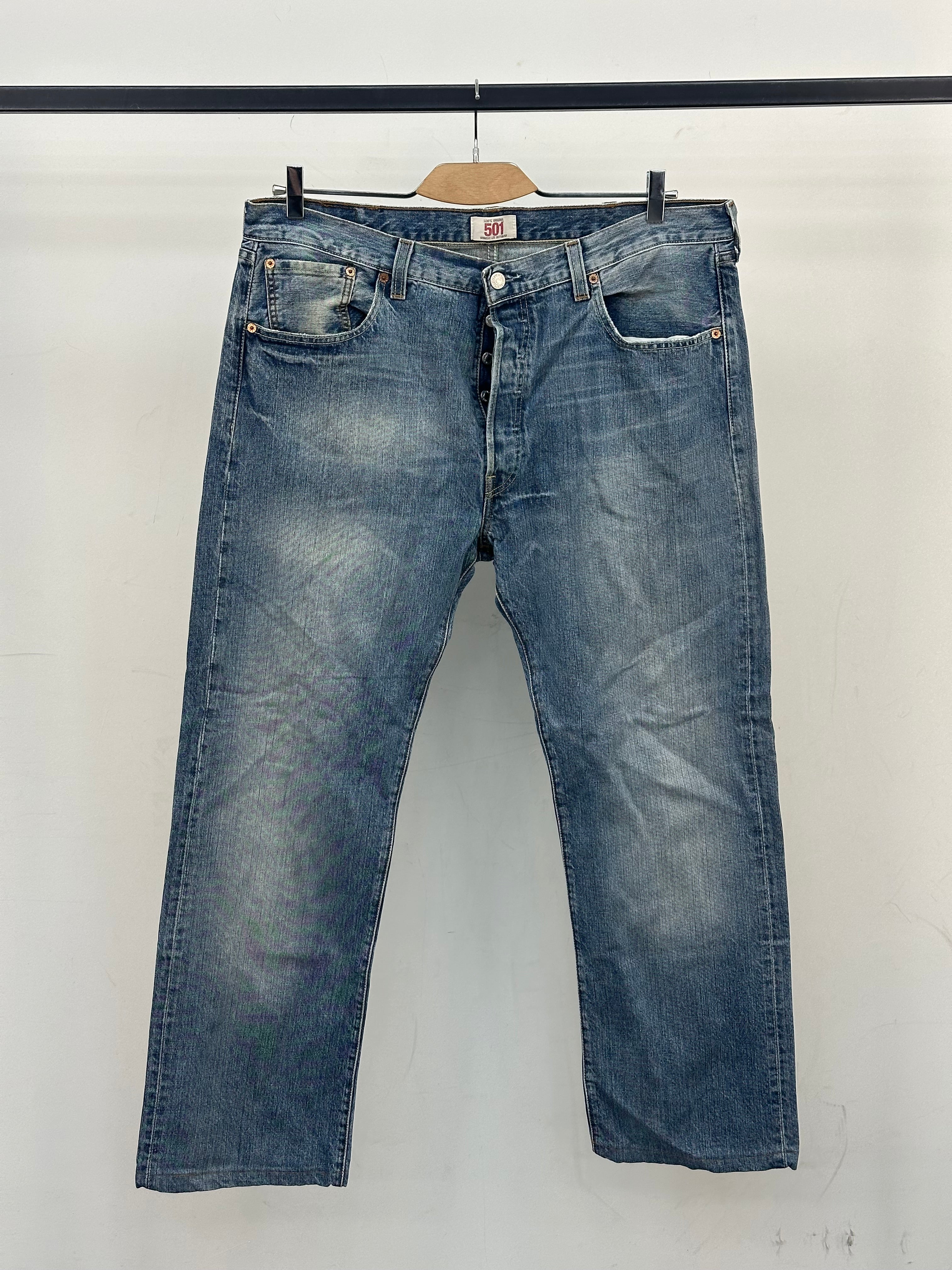 LEVI'S 501 REGULAR FIT TAGLIA: 52 ITA = W38 L34