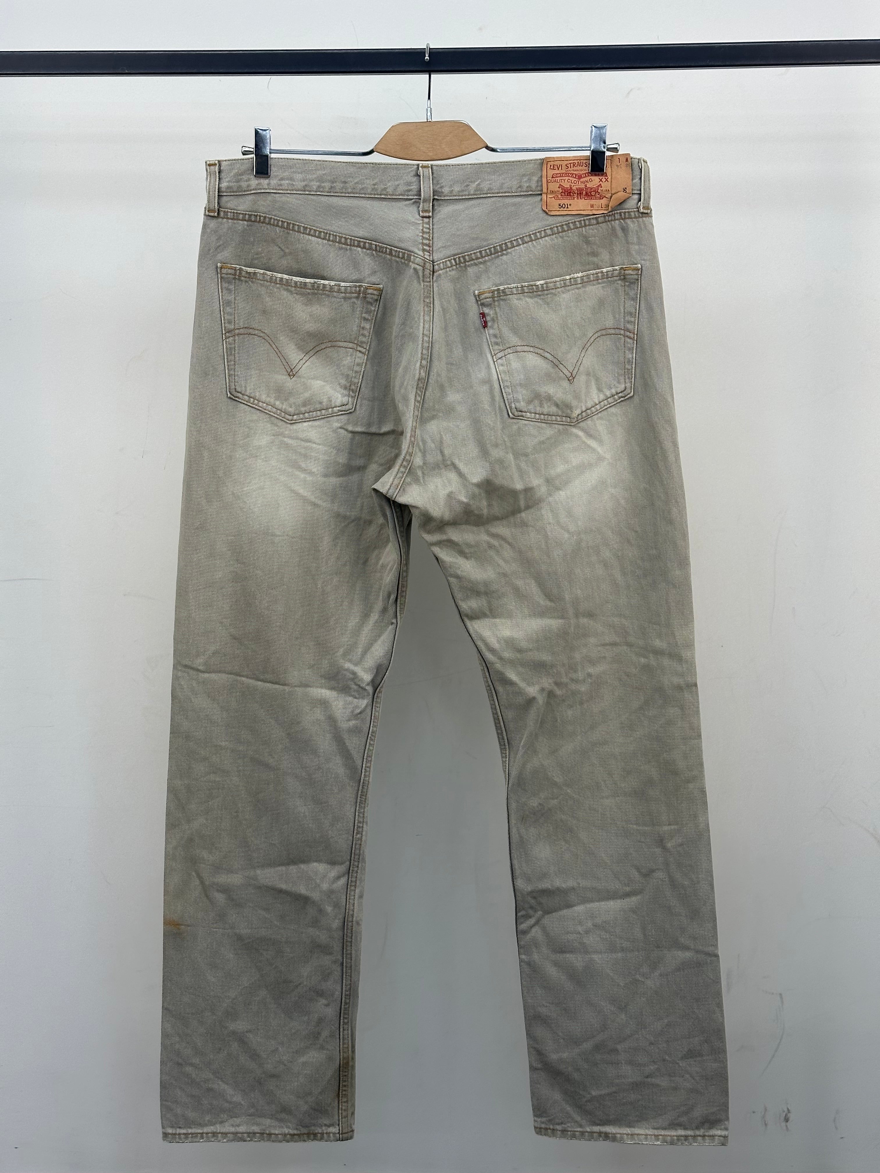 LEVI'S 501 REGULAR FIT TAGLIA: 52 ITA = W38 L34