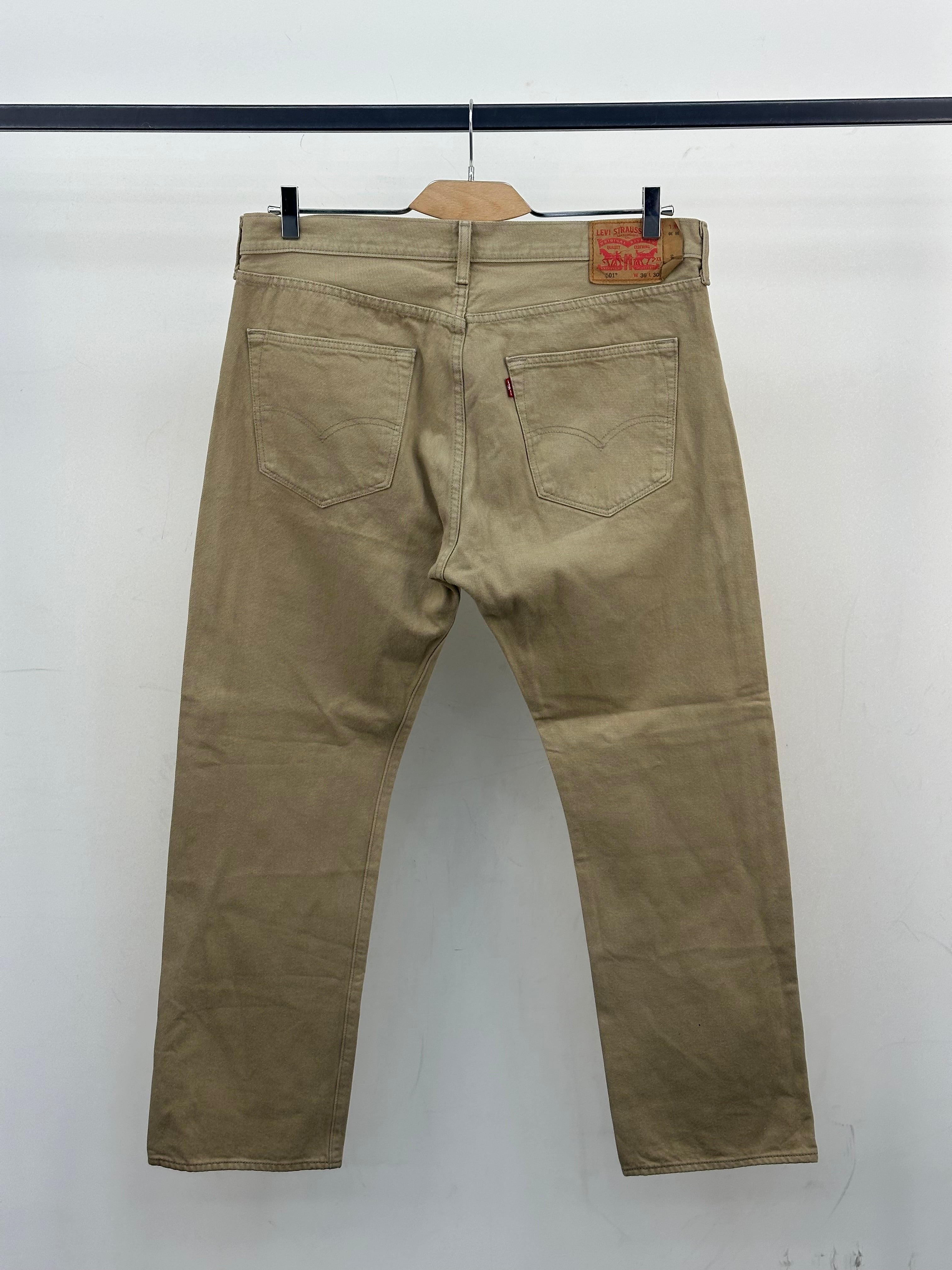 LEVI'S 501 REGULAR FIT: 50 ITA = W36 L30
