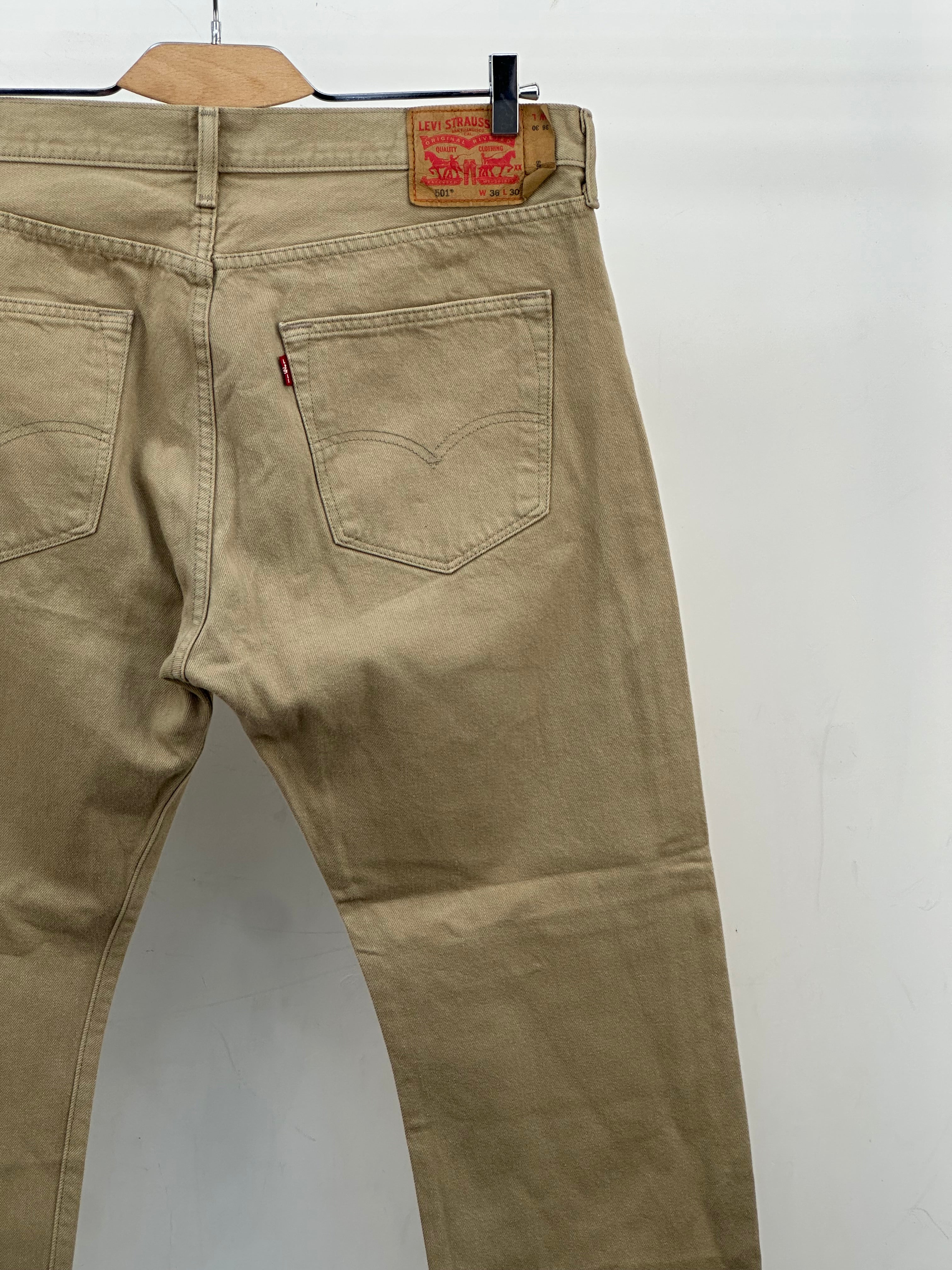 LEVI'S 501 REGULAR FIT: 50 ITA = W36 L30