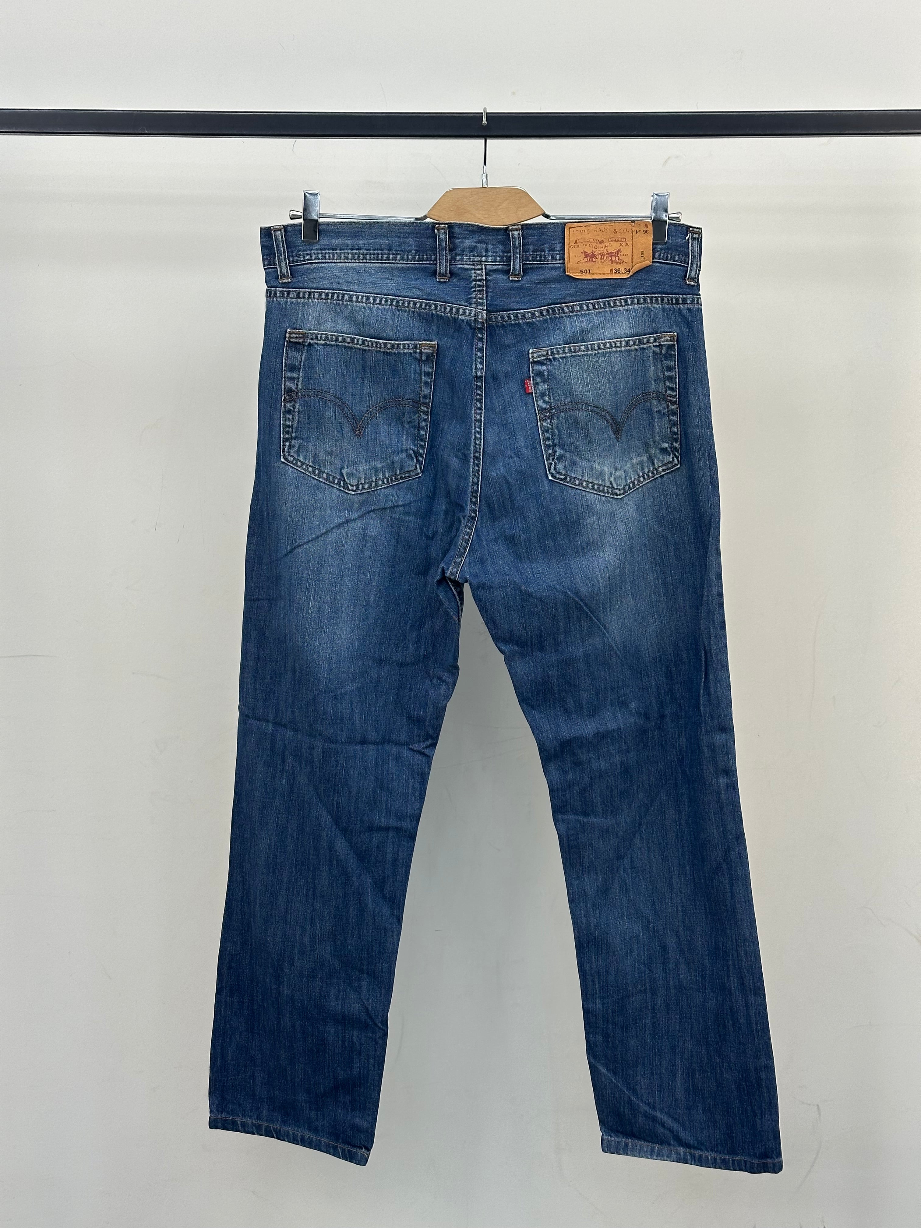 LEVI'S 501 REGULAR FIT : 50 ITA = W36 L34