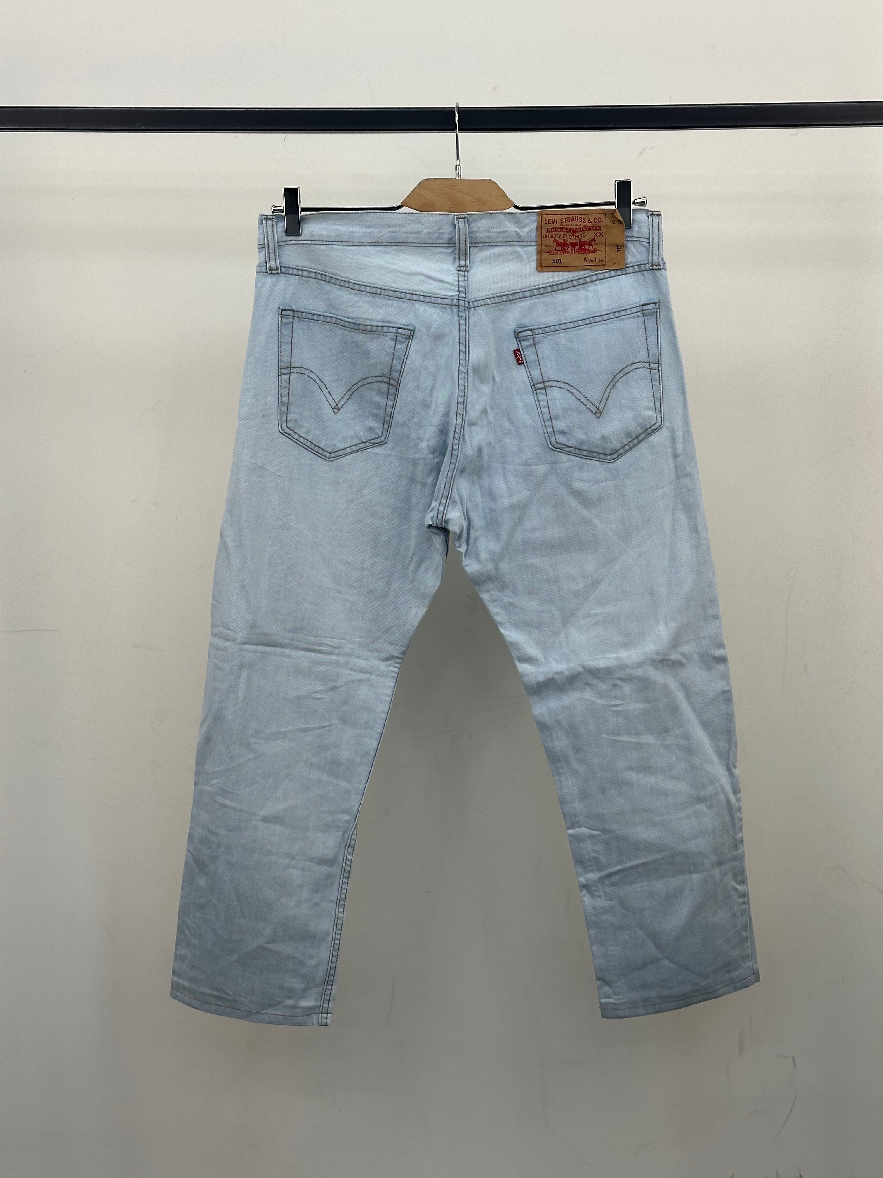 LEVI'S 501 REGULAR FIT : 50 ITA = W36 L36
