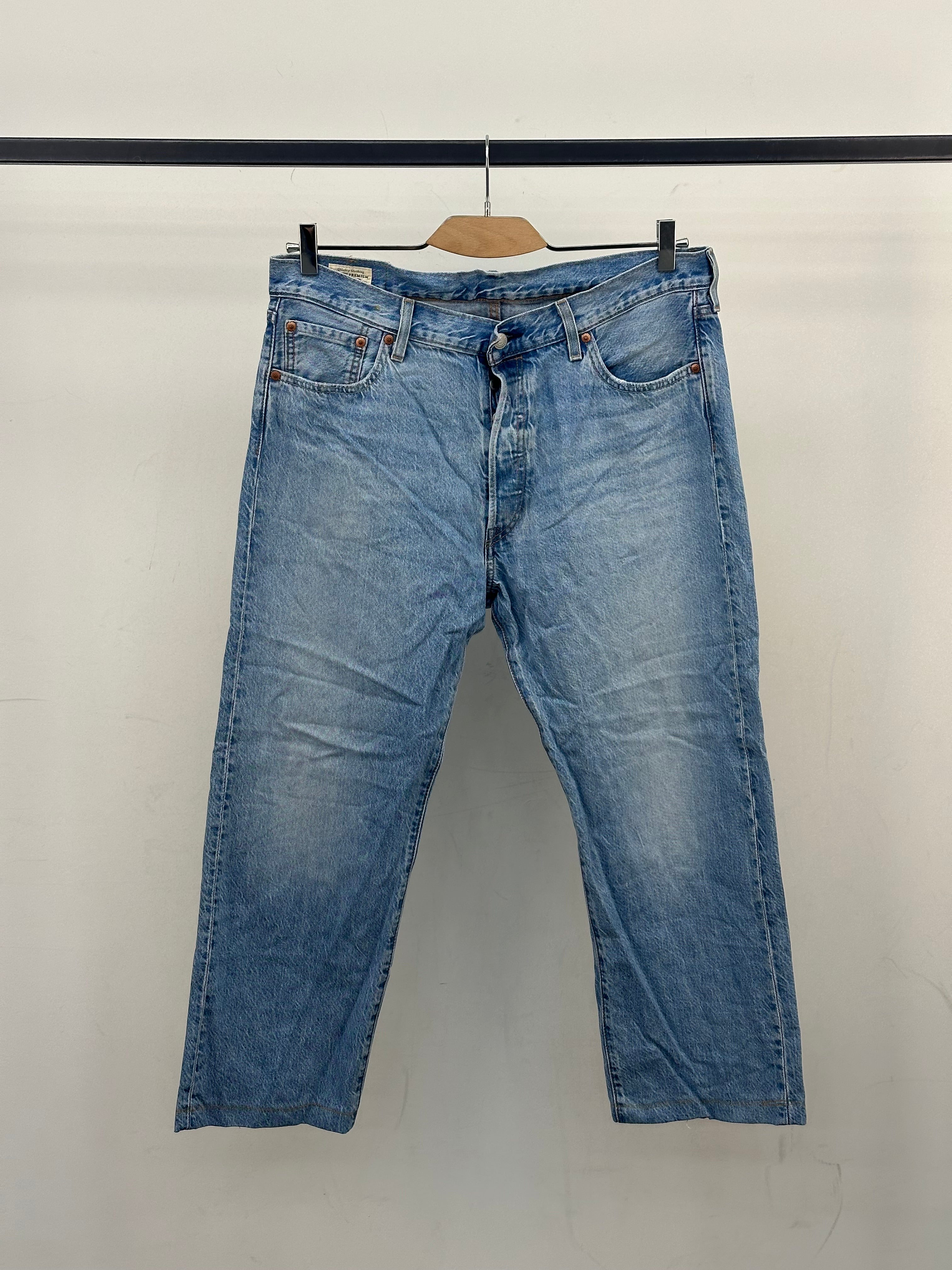LEVI'S 501 REGULAR FIT : 50 ITA = W36 L32