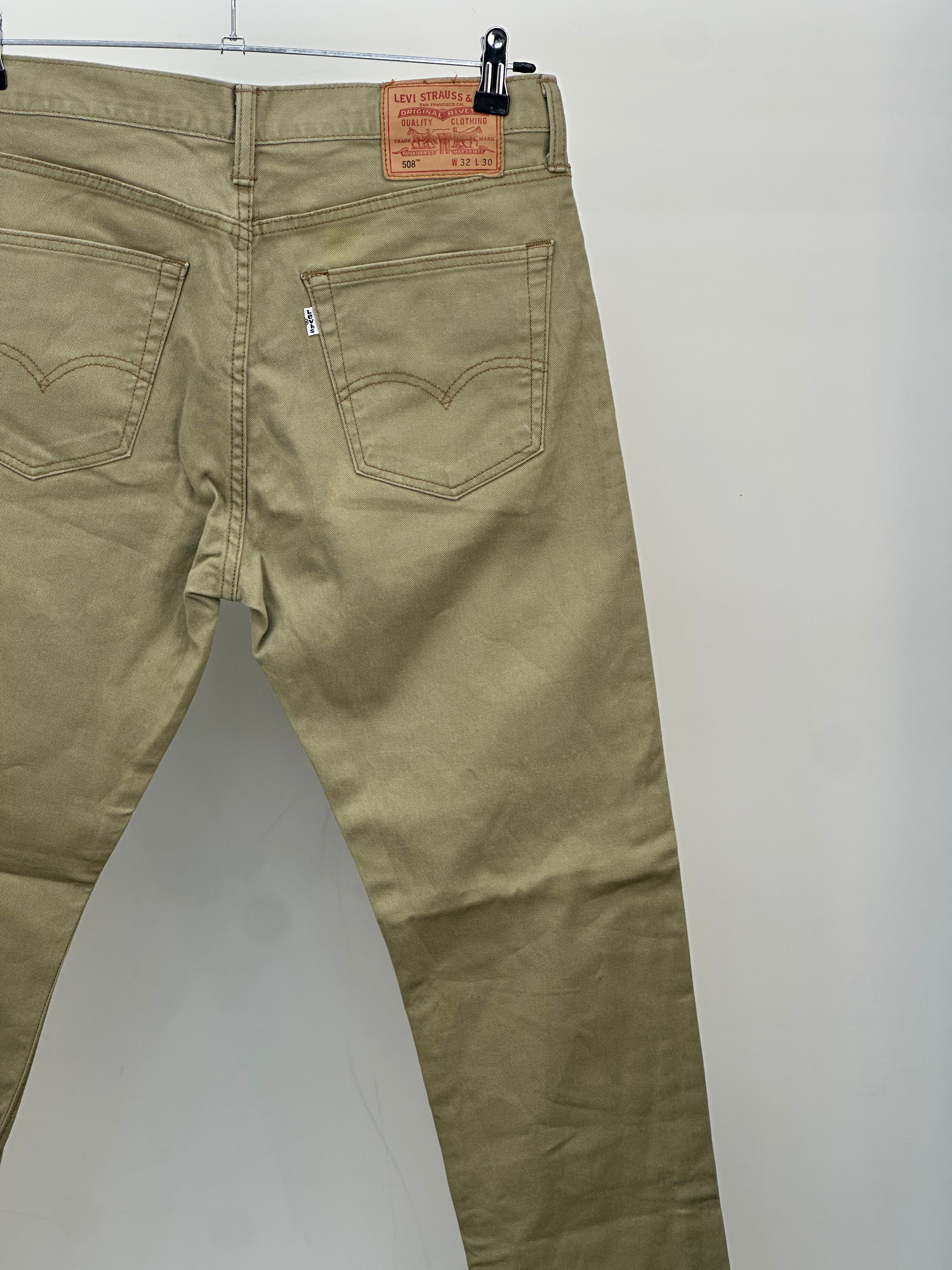 LEVI'S 508 SLIM FIT TAGLIA: 46 ITA = W32 L30