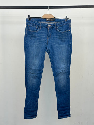 LEVI'S MODERN RISE SKINNY FIT TAGLIA: 45 ITA = W31 L34
