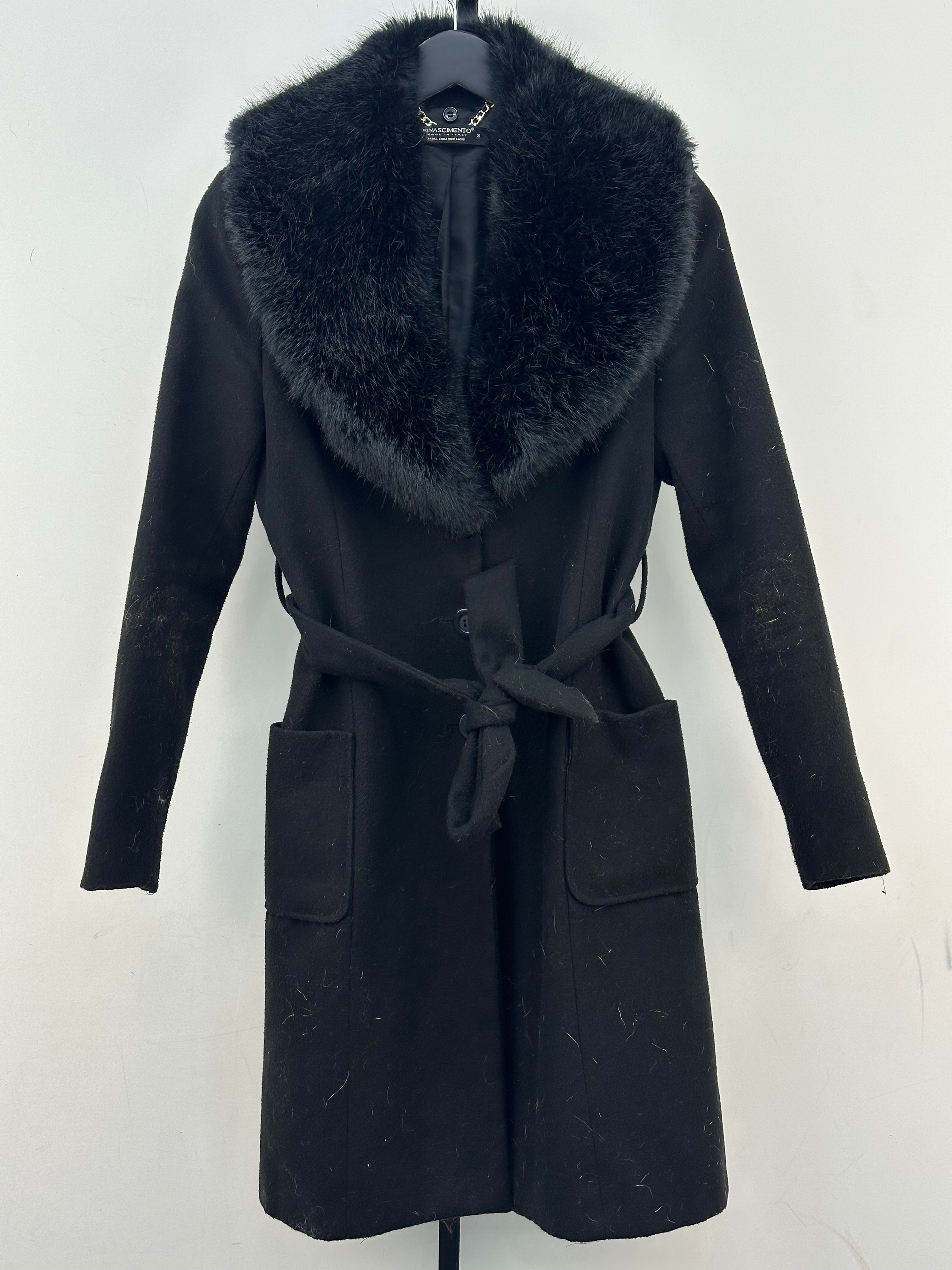 CAPPOTTO IN LANA DONNA TAGLIA: S