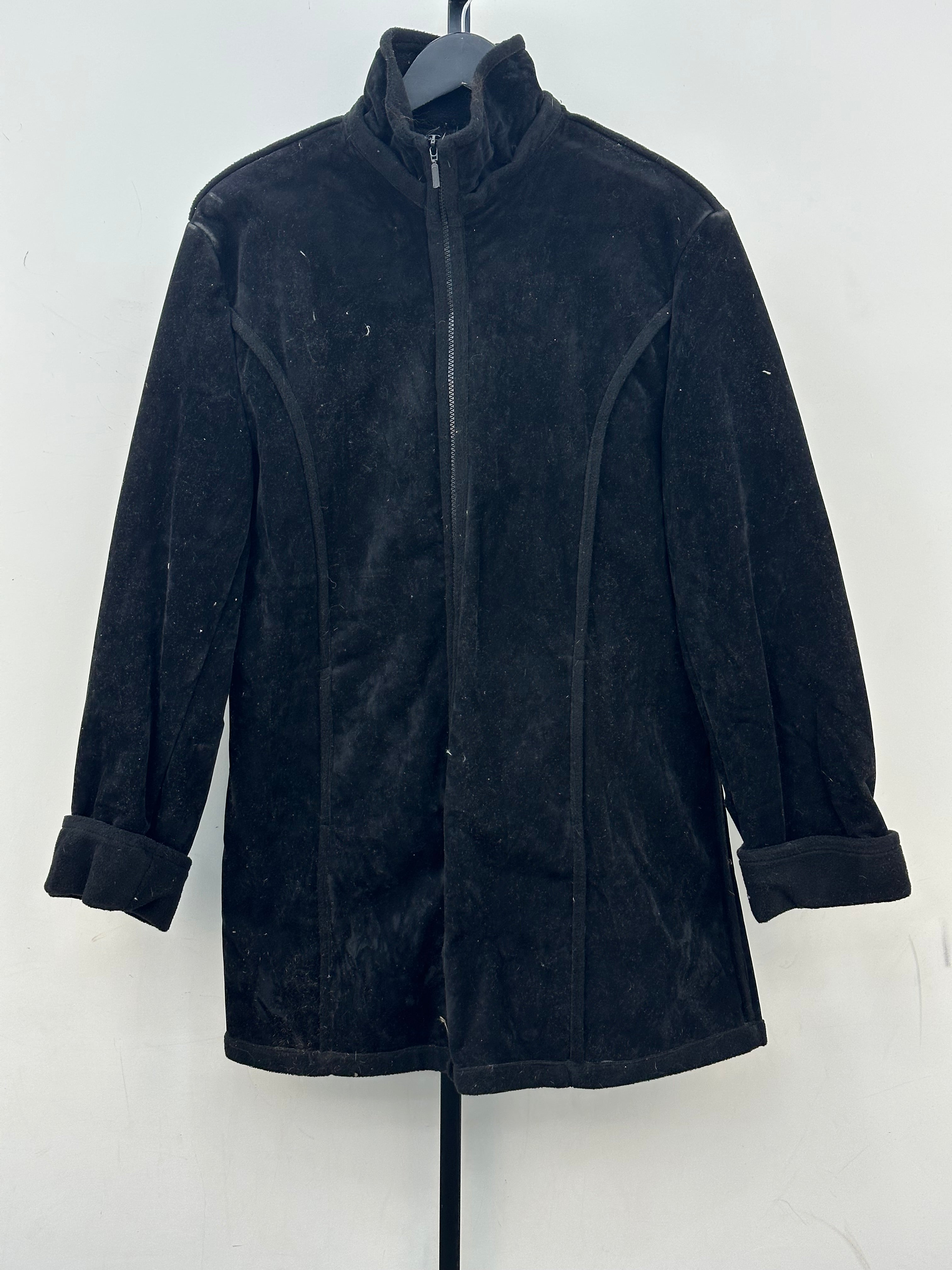 CAPPOTTO IN VELLUTO DONNA TAGLIA: S