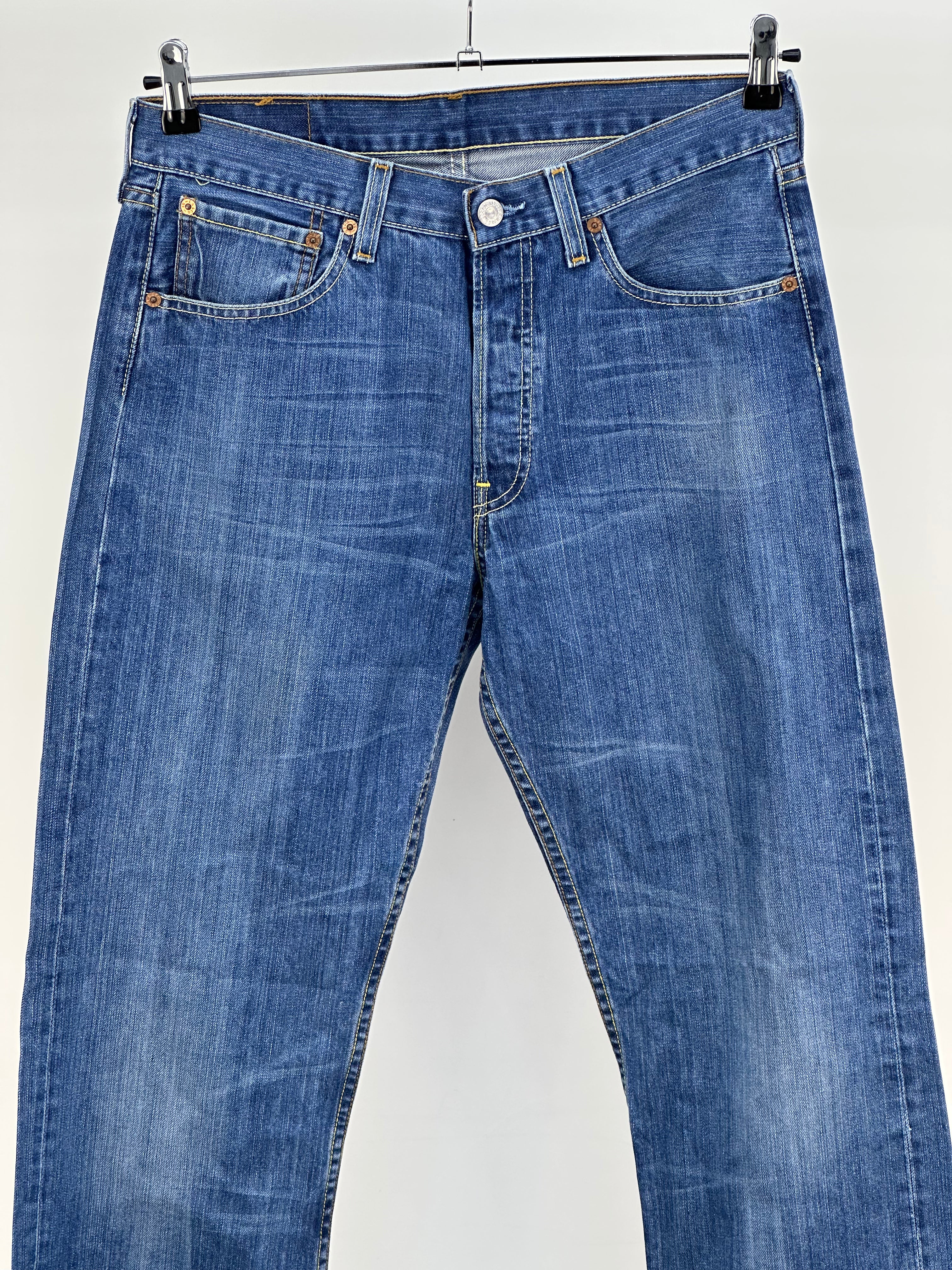 LEVI'S 501 TAGLIA : 46 ITA = W32 L34