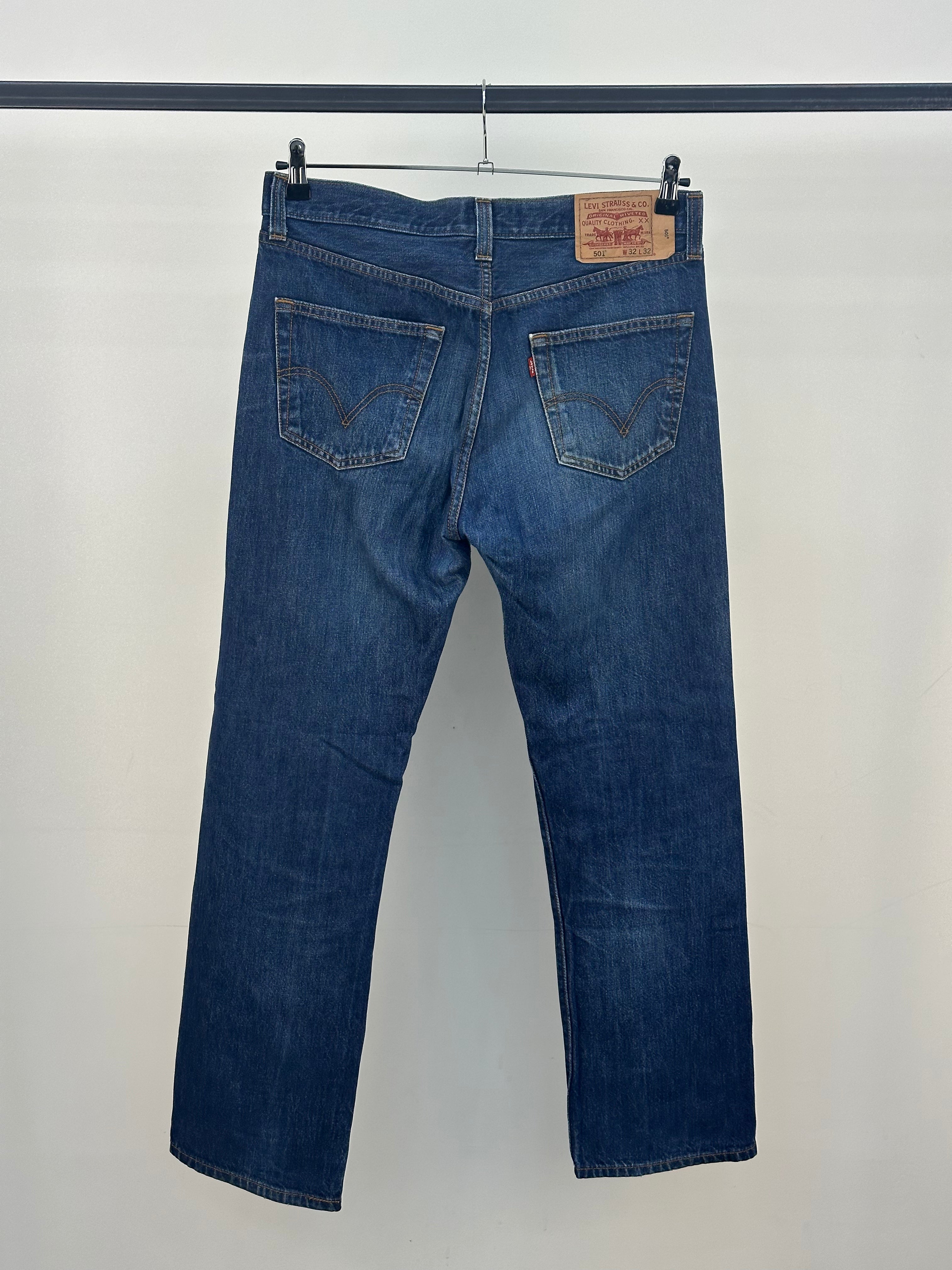 LEVI'S 501 TAGLIA : 46 ITA = W32 L32