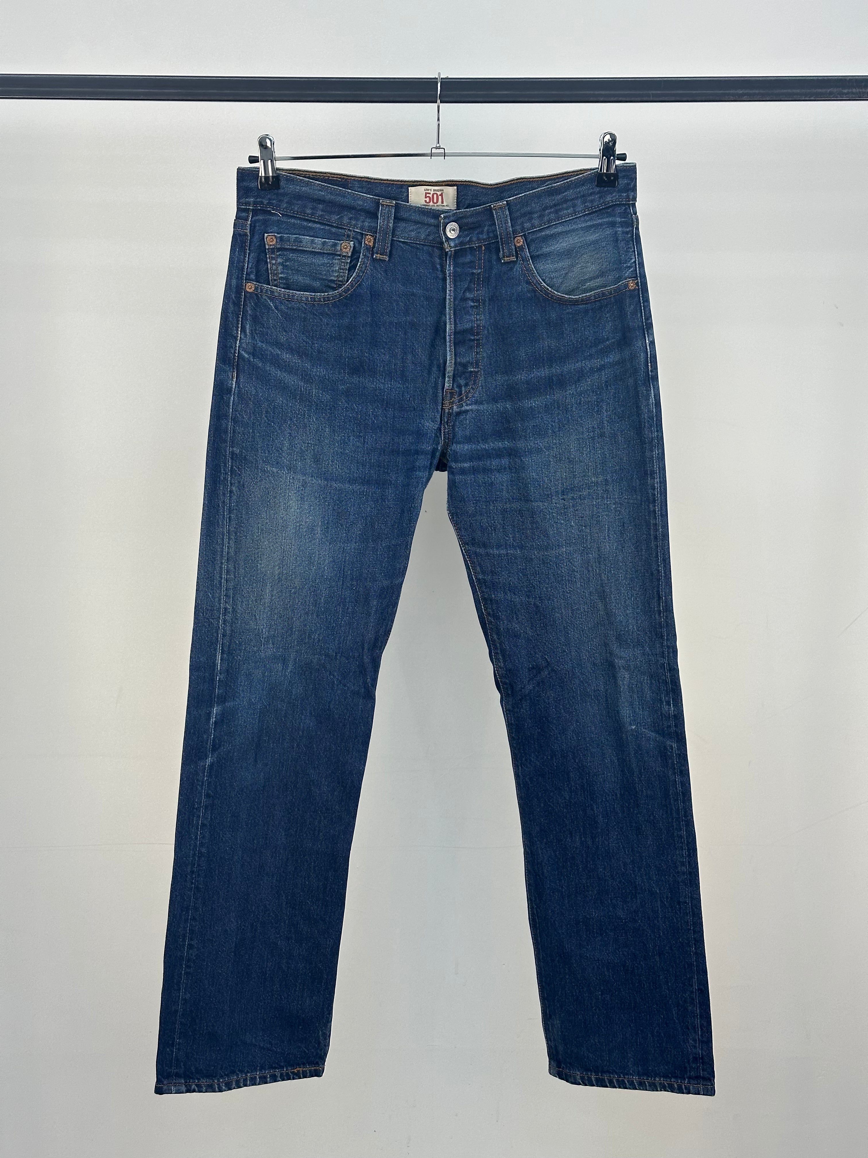LEVI'S 501 TAGLIA : 46 ITA = W32 L32