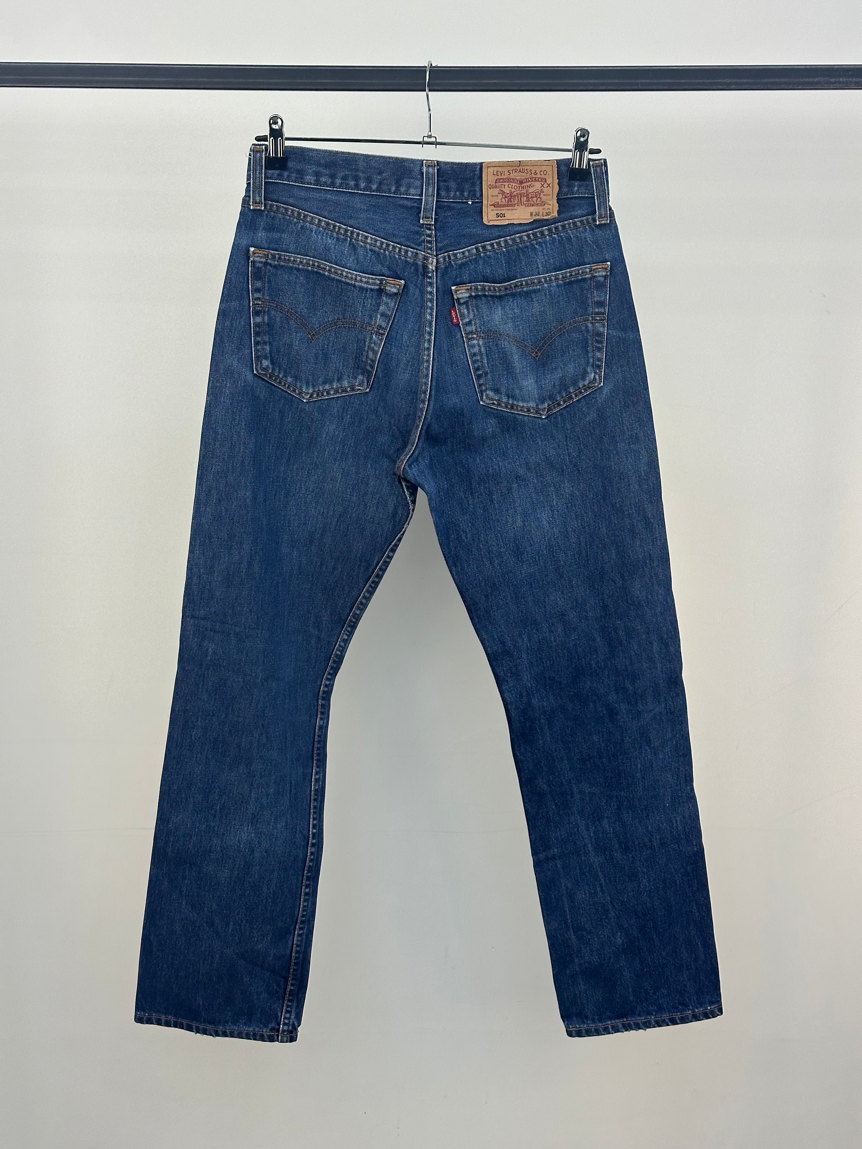 LEVI'S 501 TAGLIA : 46 ITA = W32 L32