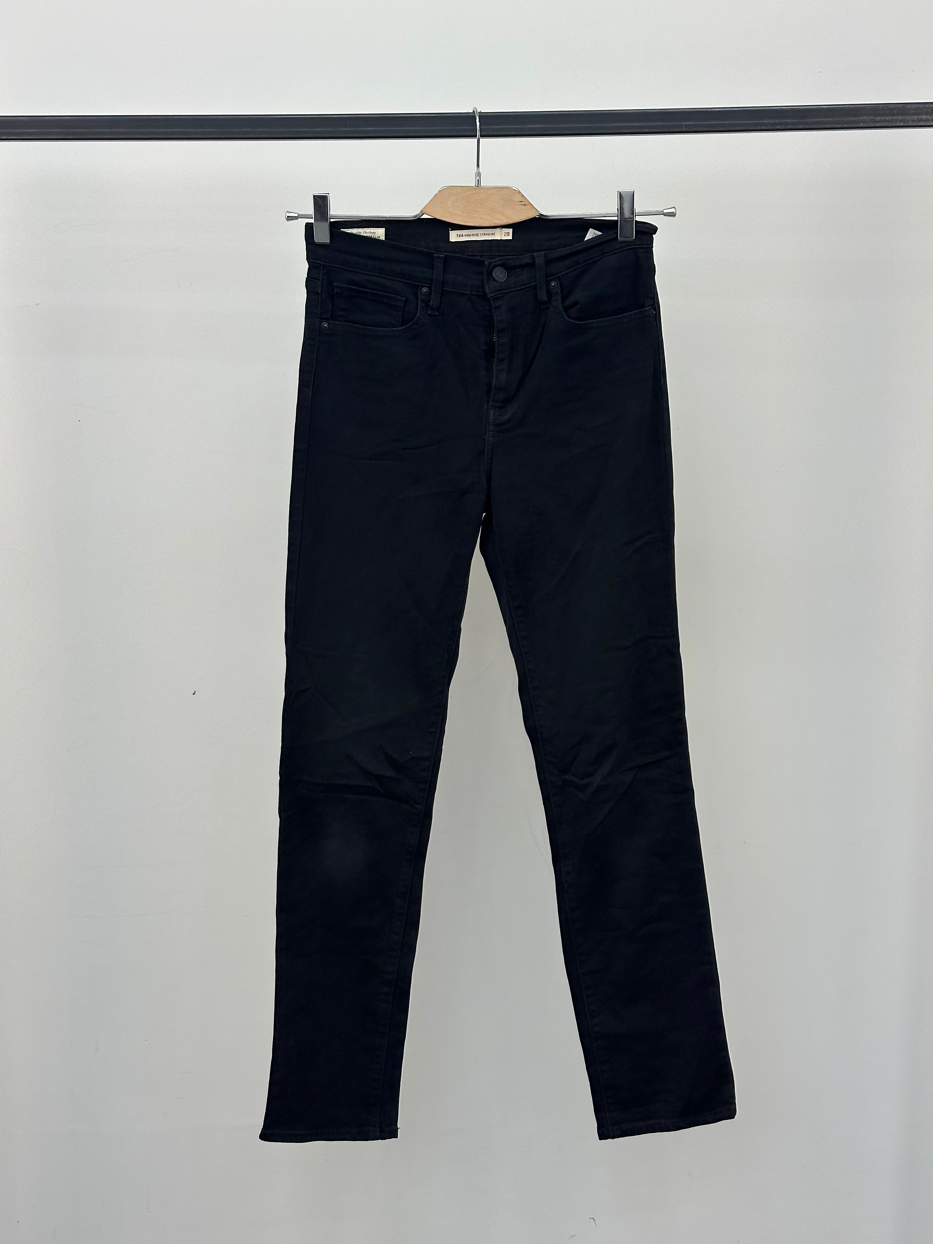 LEVI'S 724 HIGH RISE STRAIGHT TAGLIA: 42 ITA = W28 L32
