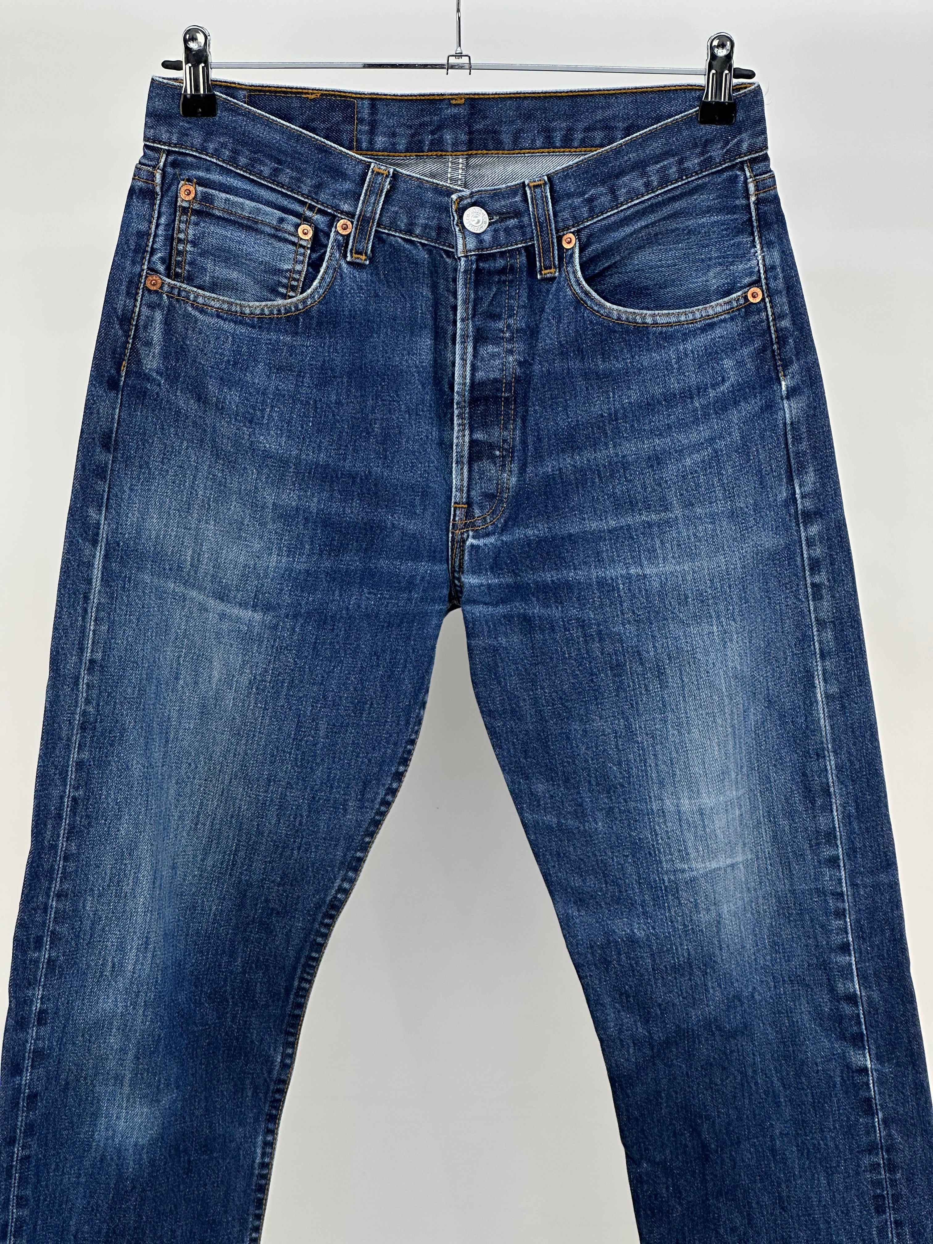 LEVI'S 501 TAGLIA : 46 ITA = W32 L32
