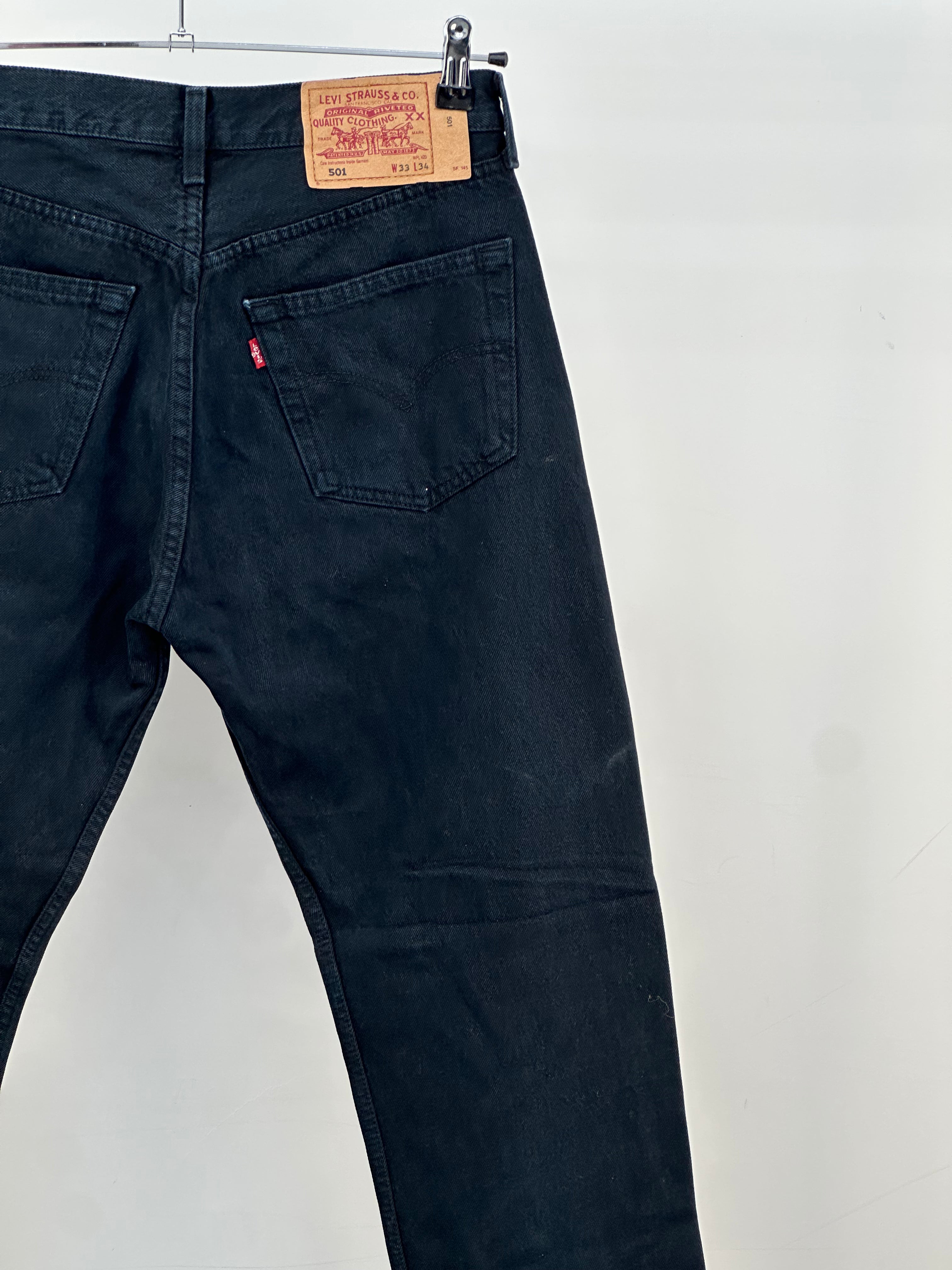 LEVI'S 501 TAGLIA : 47 ITA = W33 L34