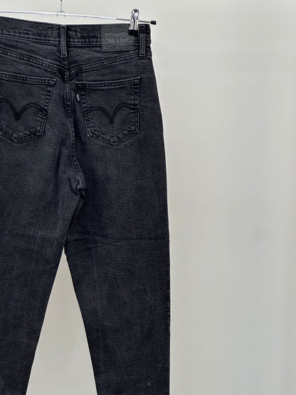 LEVI'S HIGH WAISTED TAPER TAGLIA: 42 ITA = W28 L27