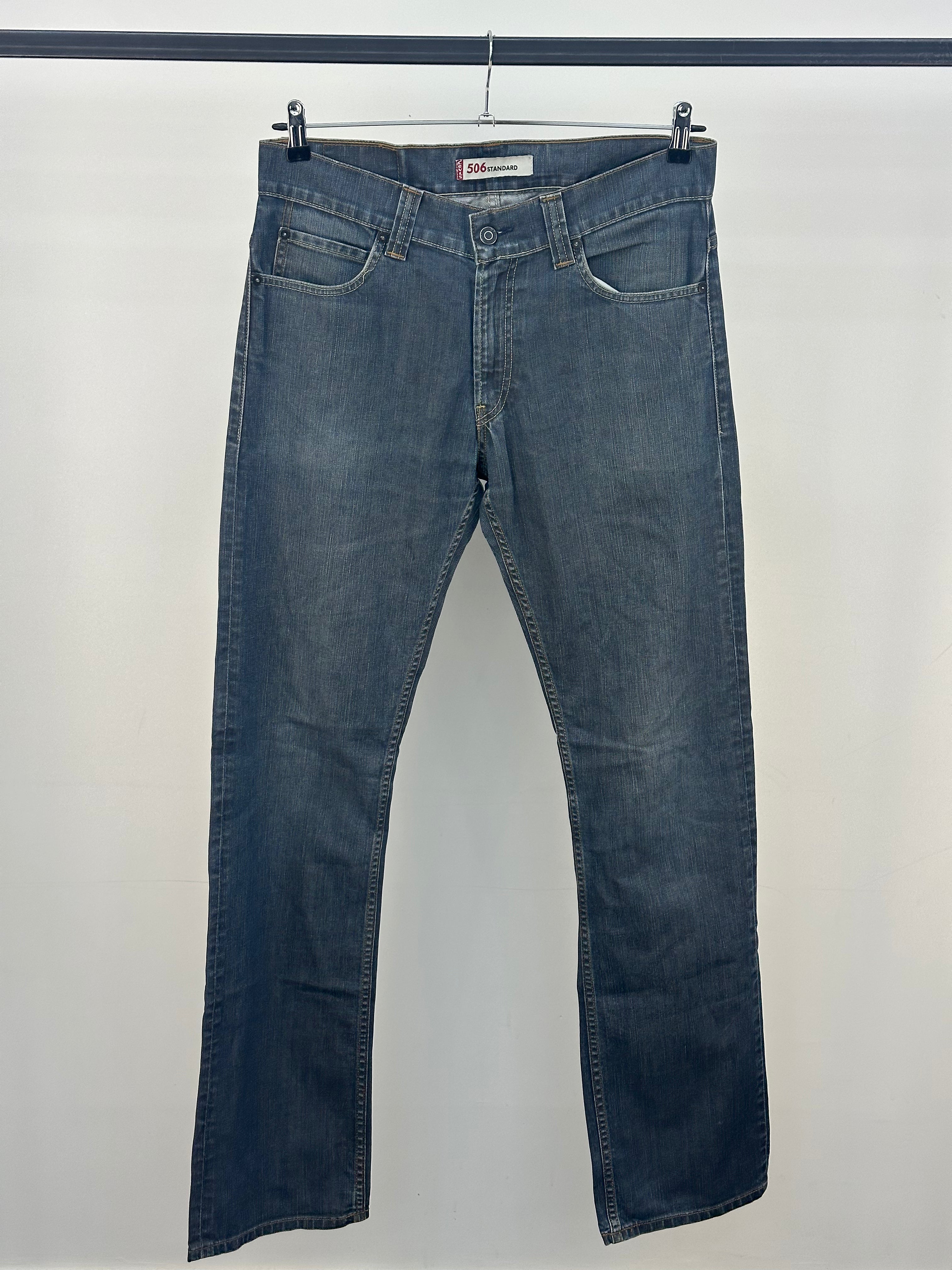 LEVI'S 506 REGULAR STRAIGHT TAGLIA : 47 ITA = W33 L36