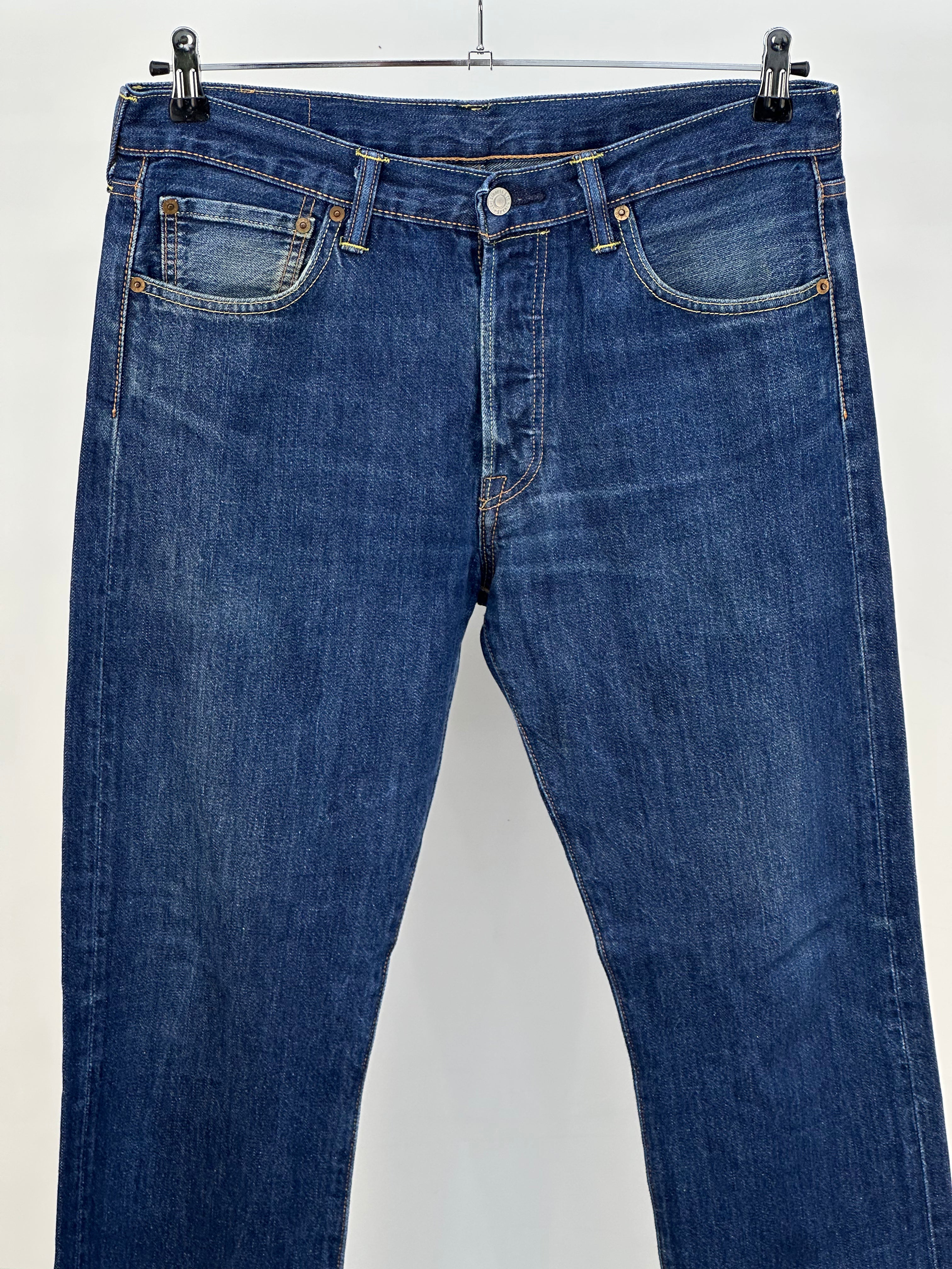 LEVI'S 501 TAGLIA : 47 ITA = W33 L32