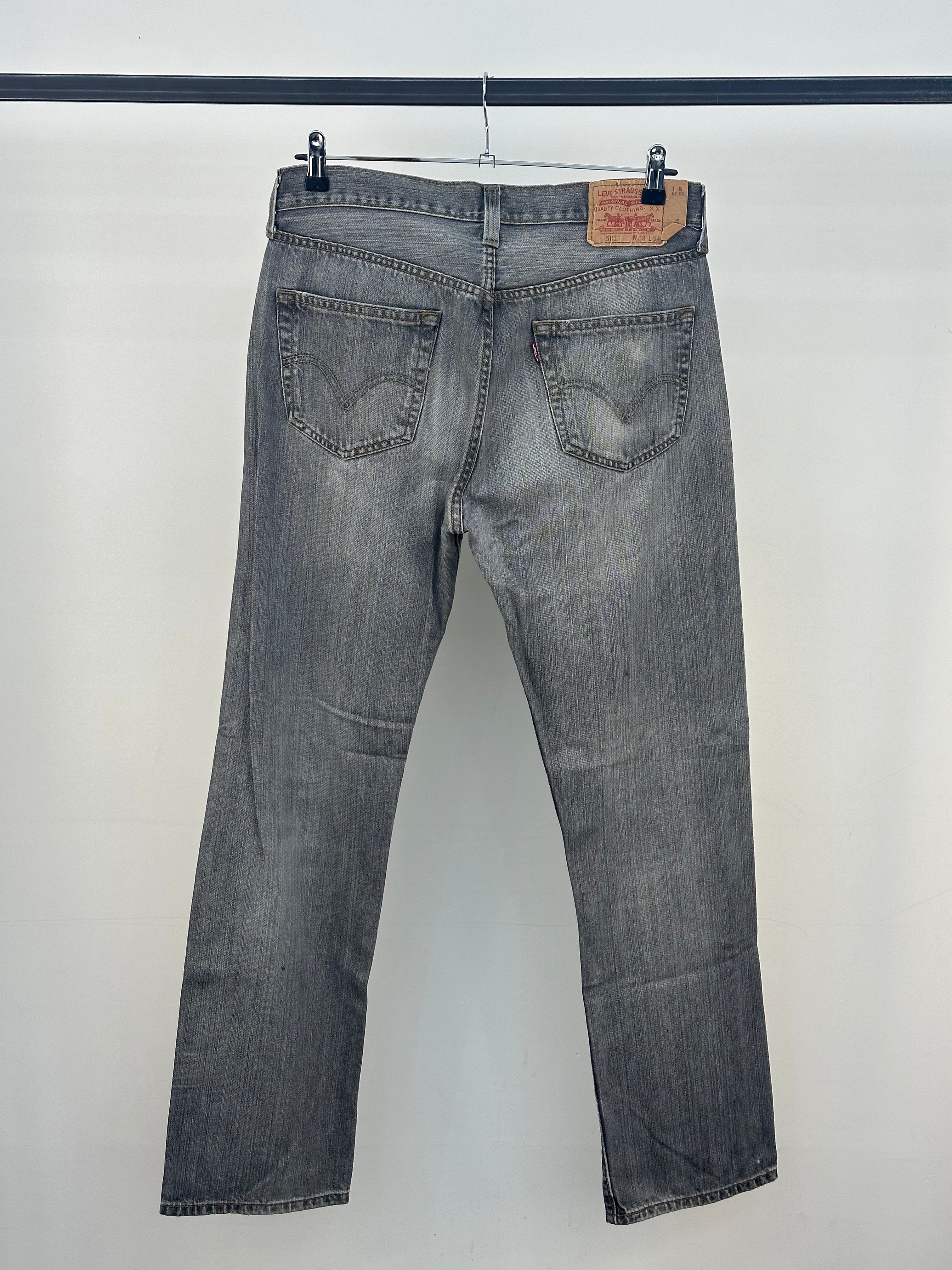 LEVI'S 501 TAGLIA : 47 ITA = W33 L34