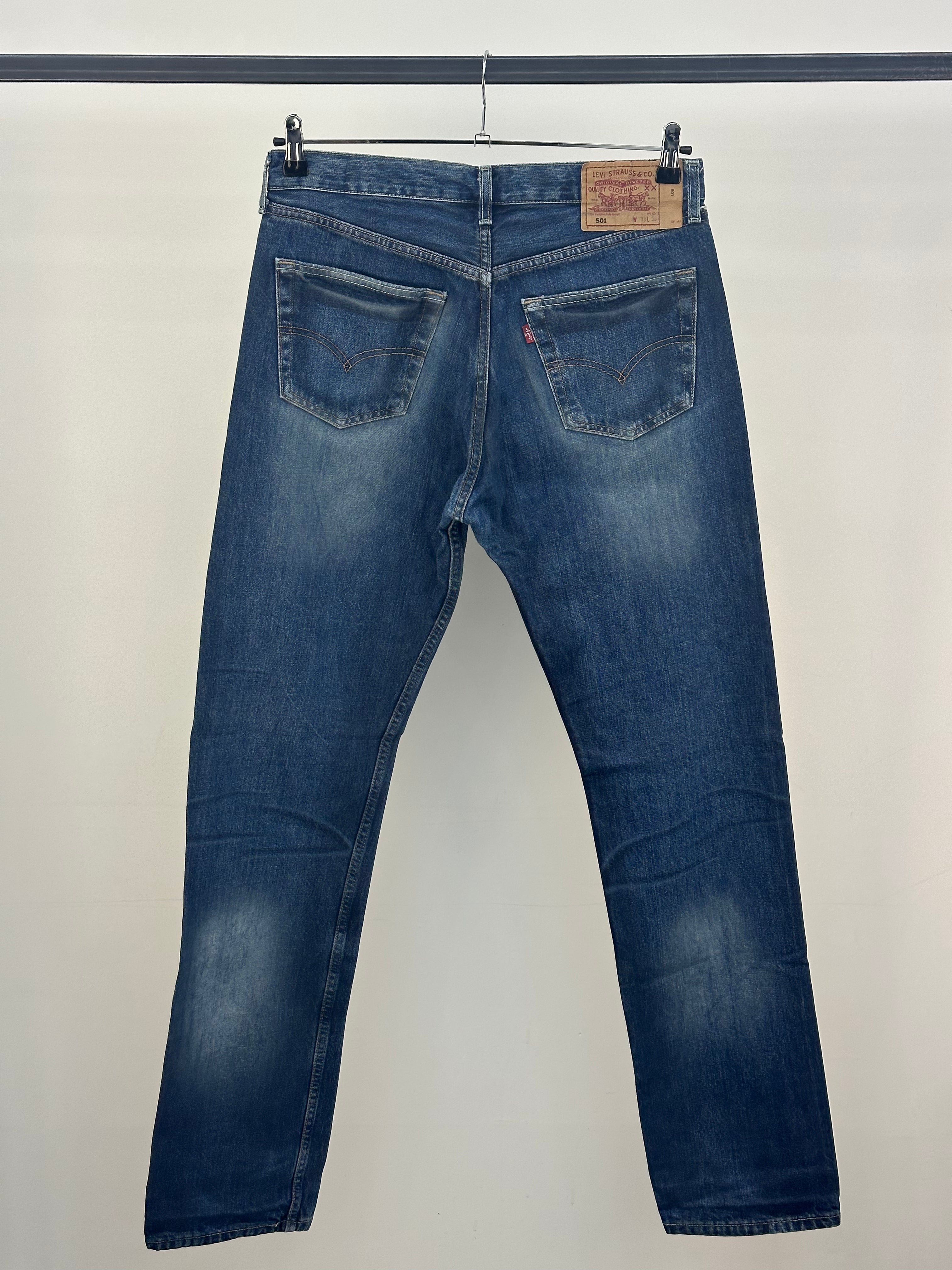 LEVI'S 501 TAGLIA : 47 ITA = W33 L36