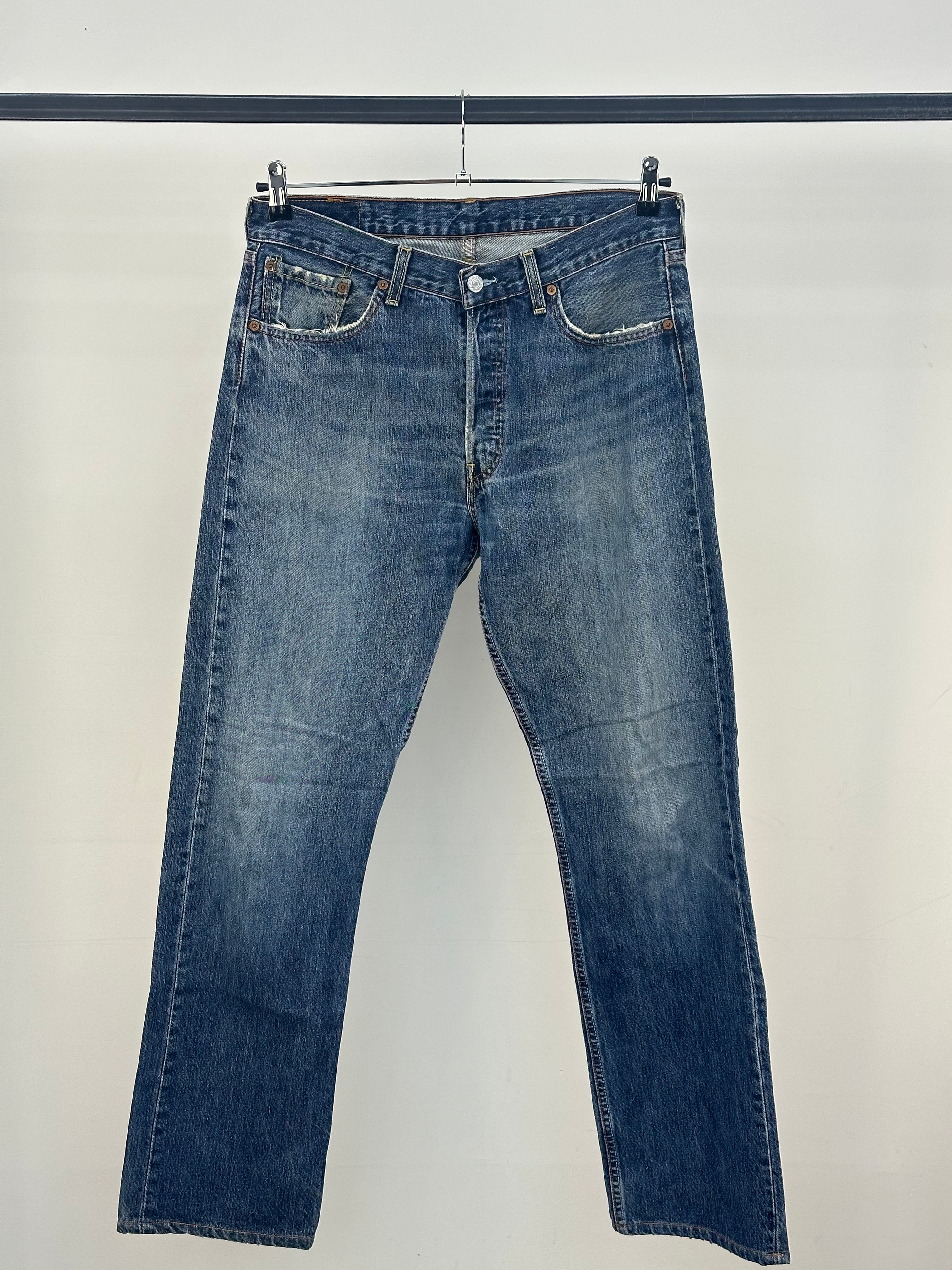 LEVI'S 501 TAGLIA : 47 ITA = W33 L34