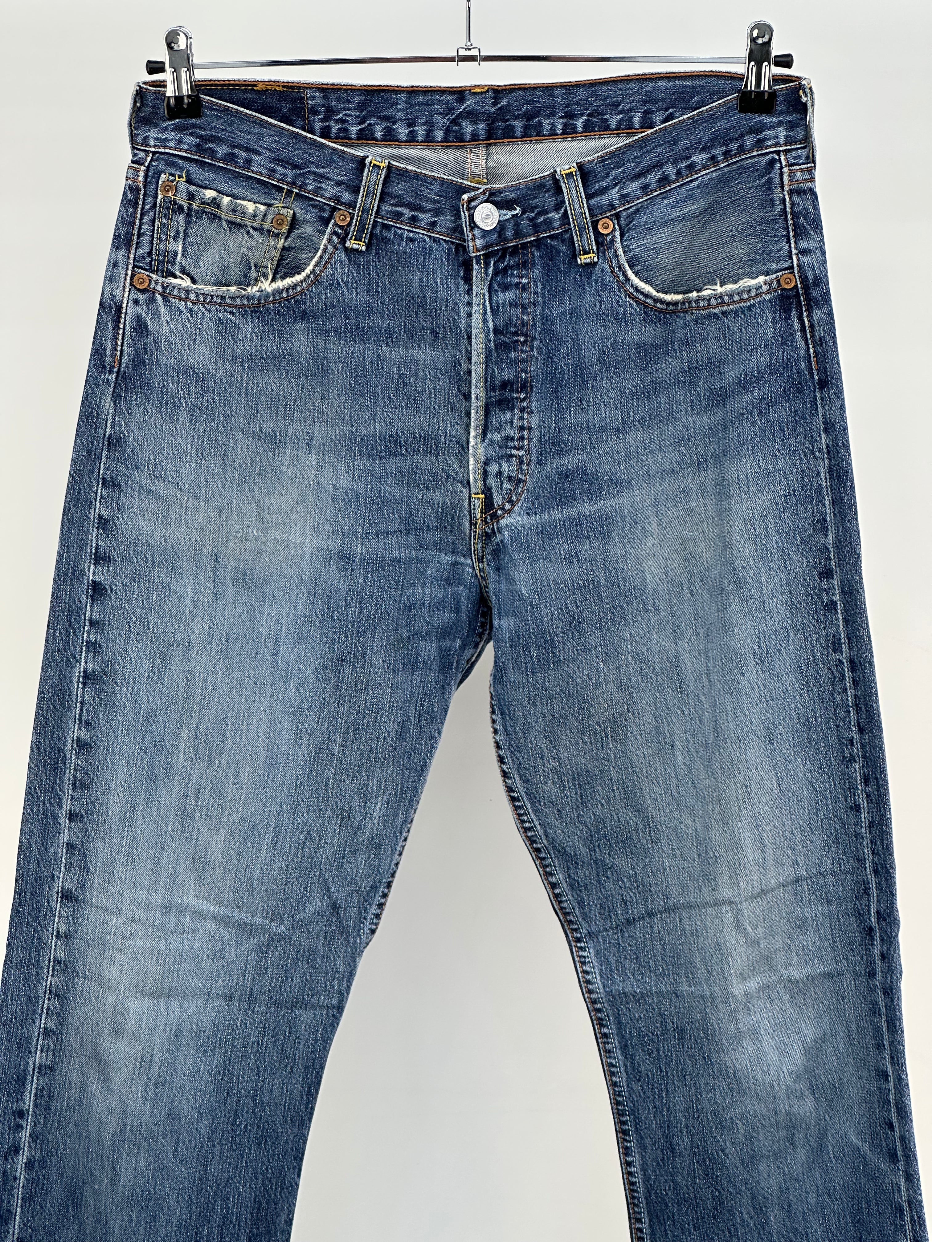 LEVI'S 501 TAGLIA : 47 ITA = W33 L34