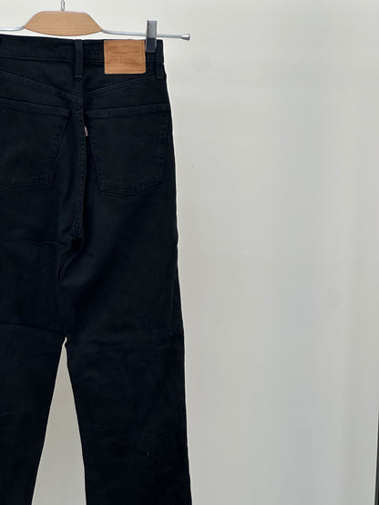 LEVI'S RIBCAGE STRAIGHT: 37 ITA = W23 L27