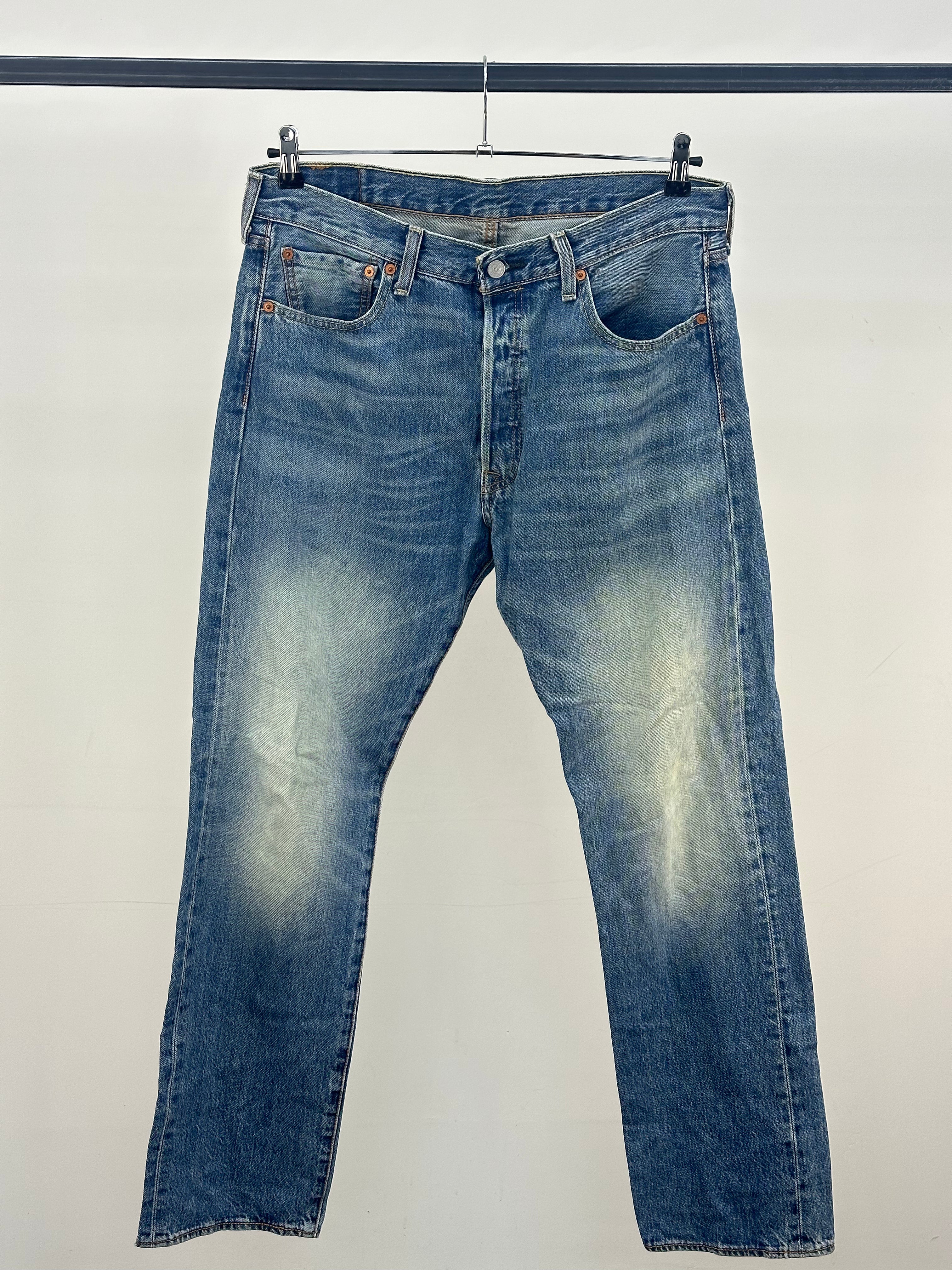 LEVI'S 501 TAGLIA: 48 ITA = W34 L32