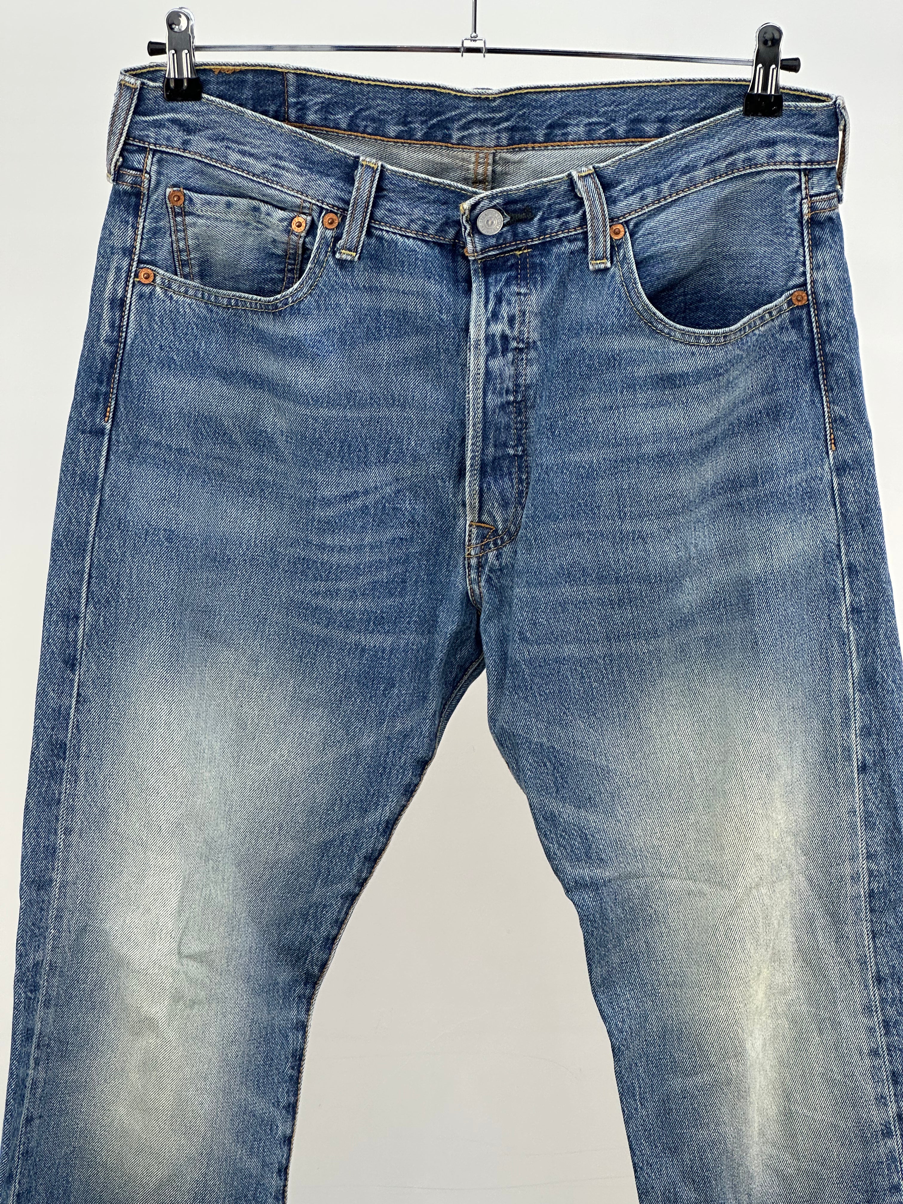 LEVI'S 501 TAGLIA: 48 ITA = W34 L32