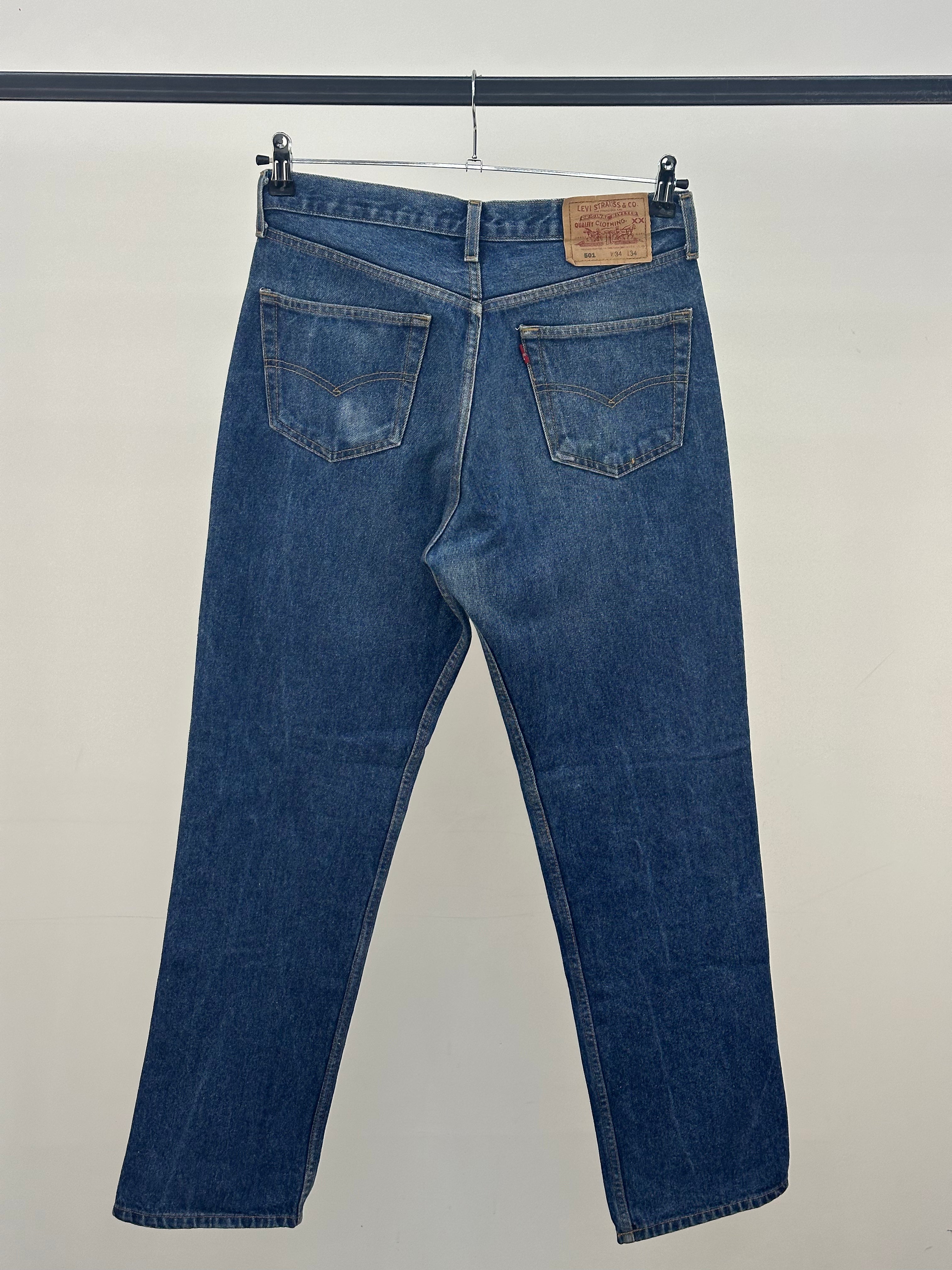 LEVI'S 501 TAGLIA: 48 ITA = W34 L34
