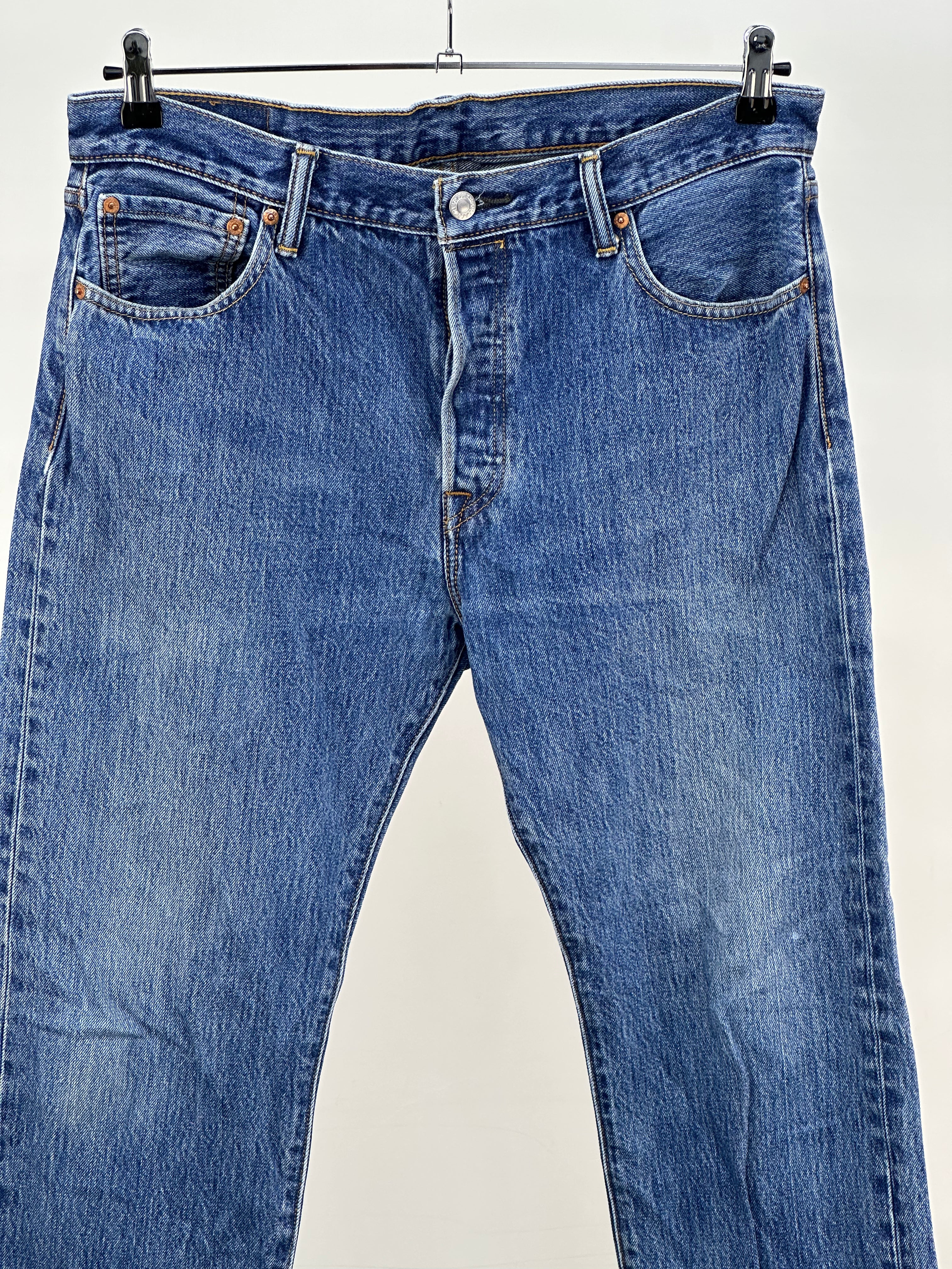LEVI'S 501 TAGLIA: 48 ITA = W34 L32